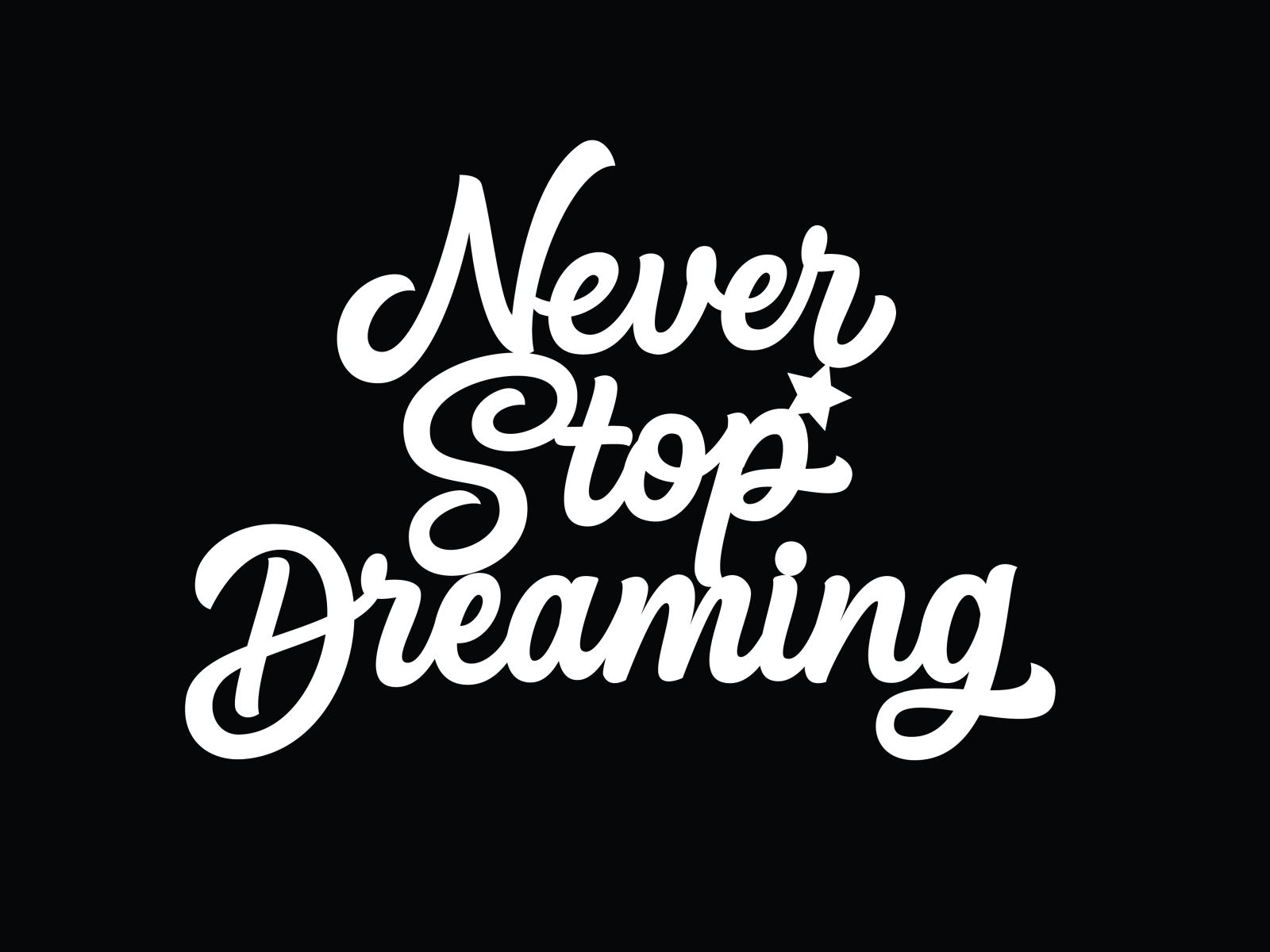 Never Stop Dreaming