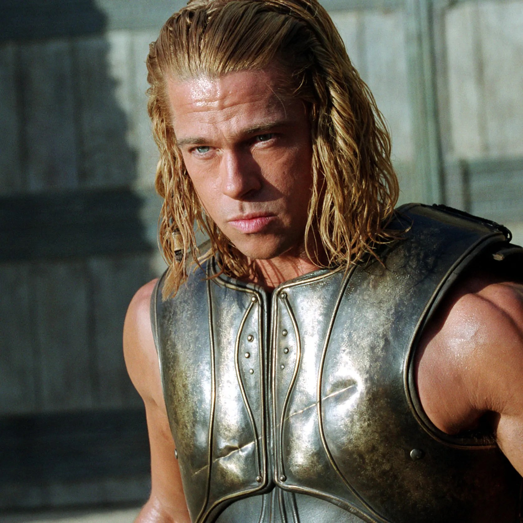 Brad pitt in troy movie