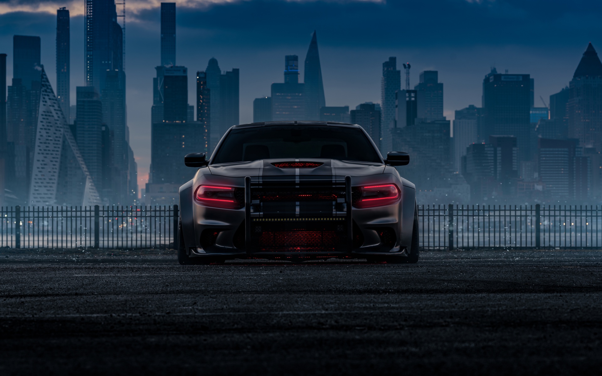 Dodge Charger Hellcat Wallpaper 4K, 8K