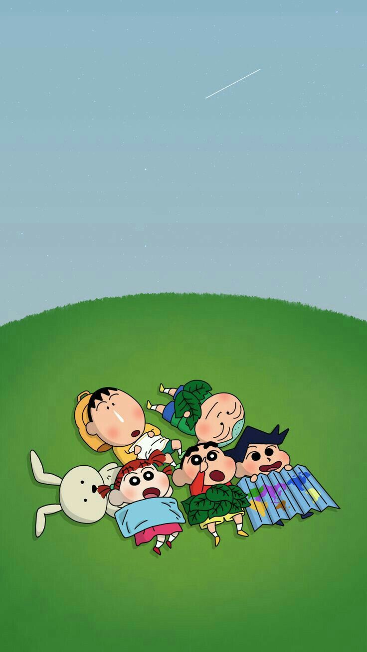 sinchan cartoon, sinchan wallpaper