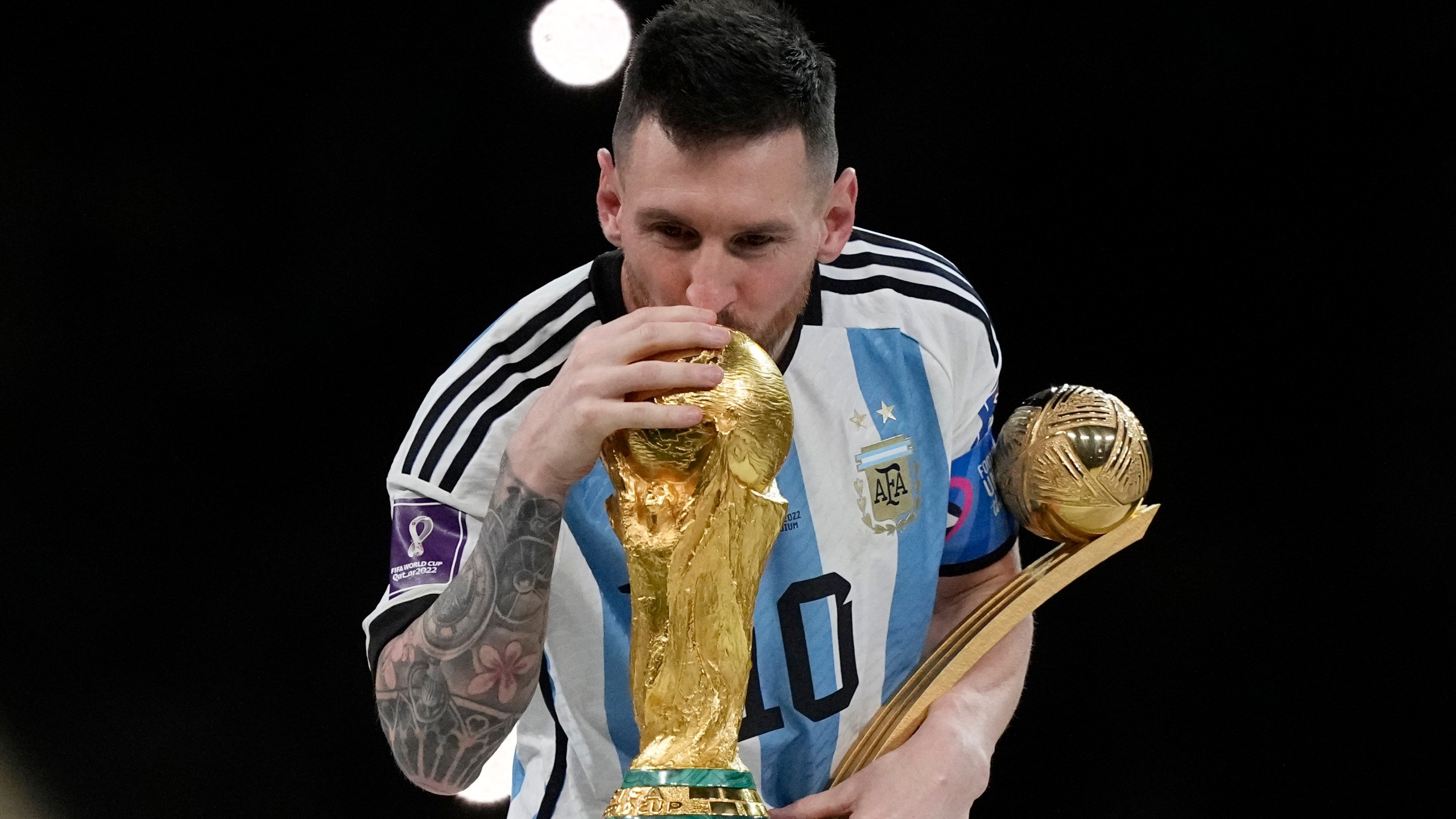 Messi wins World Cup to push claim to