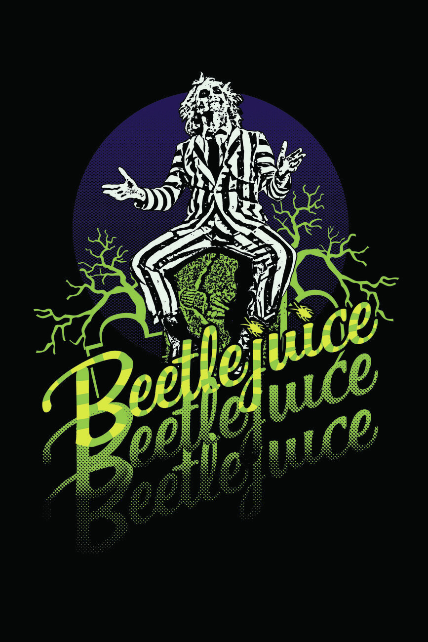 Beetlejuice roots Wall Mural