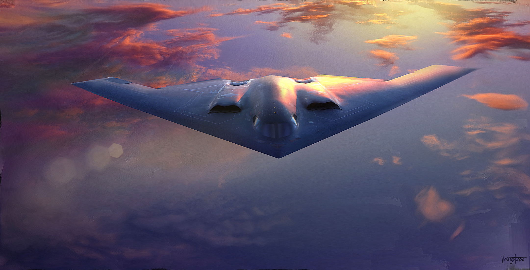 HD Wallpaper of the Northrop Grumman B