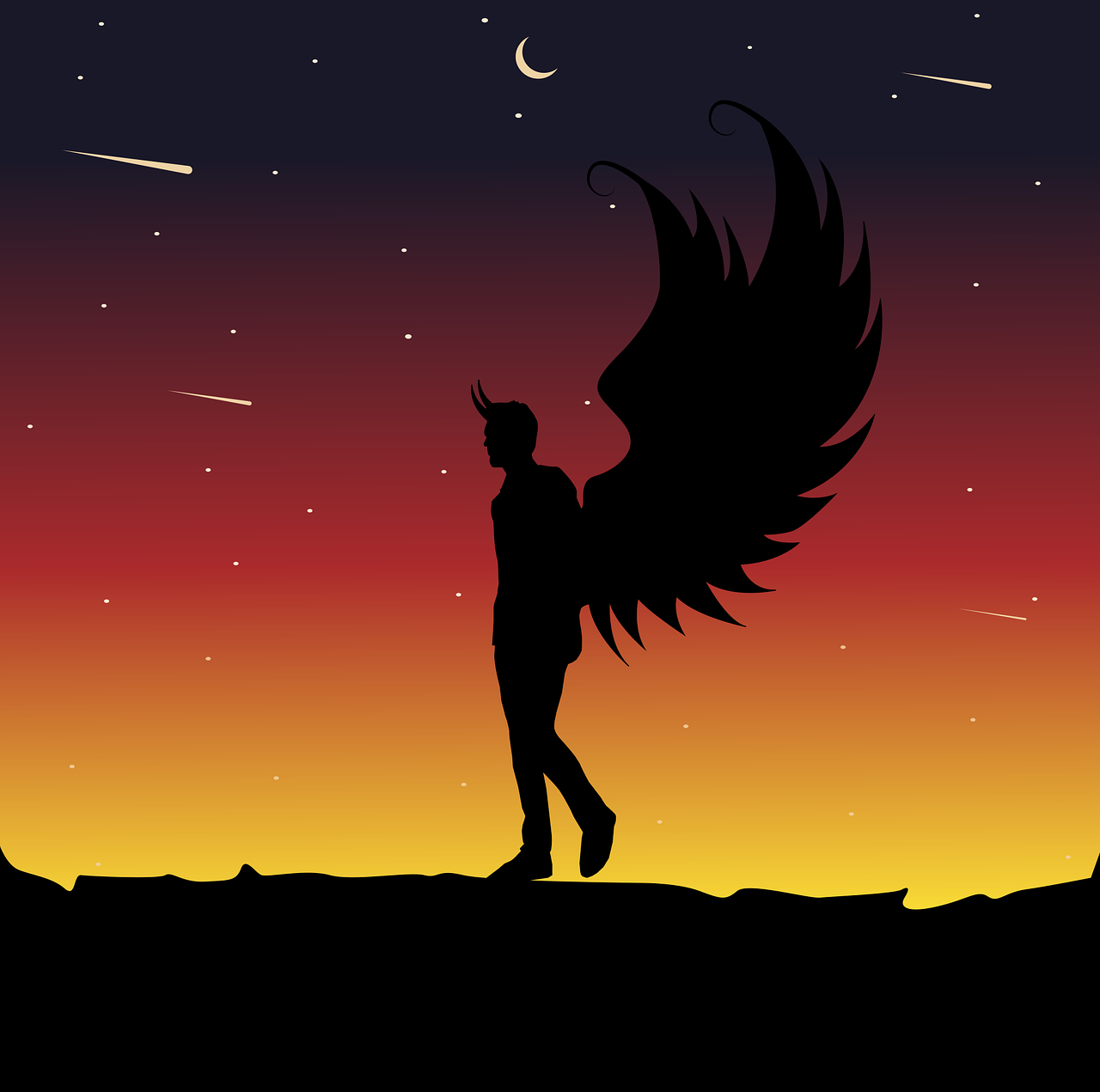 Download Angel, Demon, Lucifer. Royalty