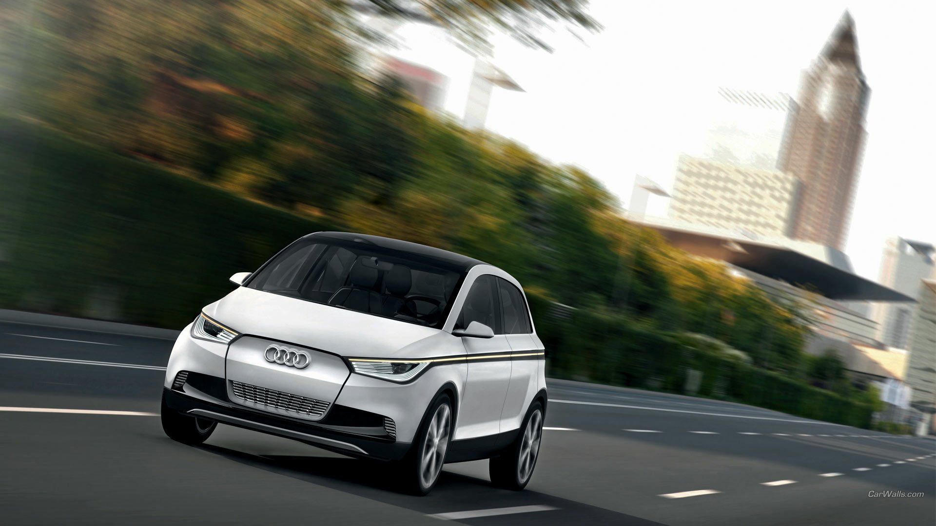 Vehicle Audi A2 Concept HD Wallpaper