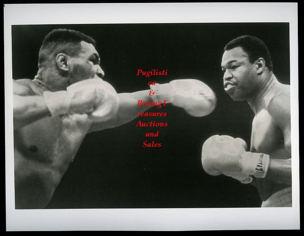 Boxing Photo Tyson vs. Larry