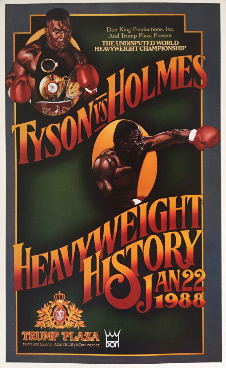 REPLICA Mike Tyson vs. Larry Holmes