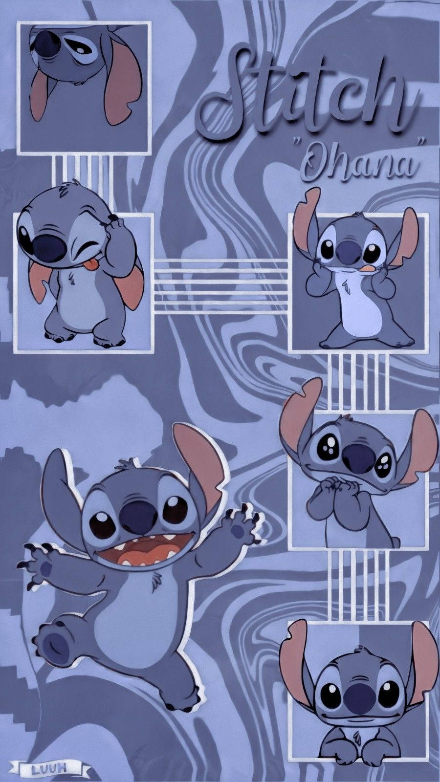 Stitch Collage HD Wallpaper