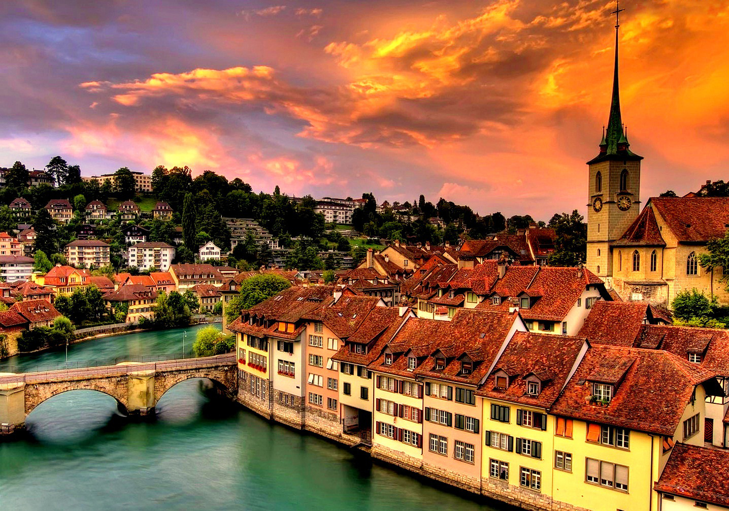 Download HDR Switzerland Cityscape City