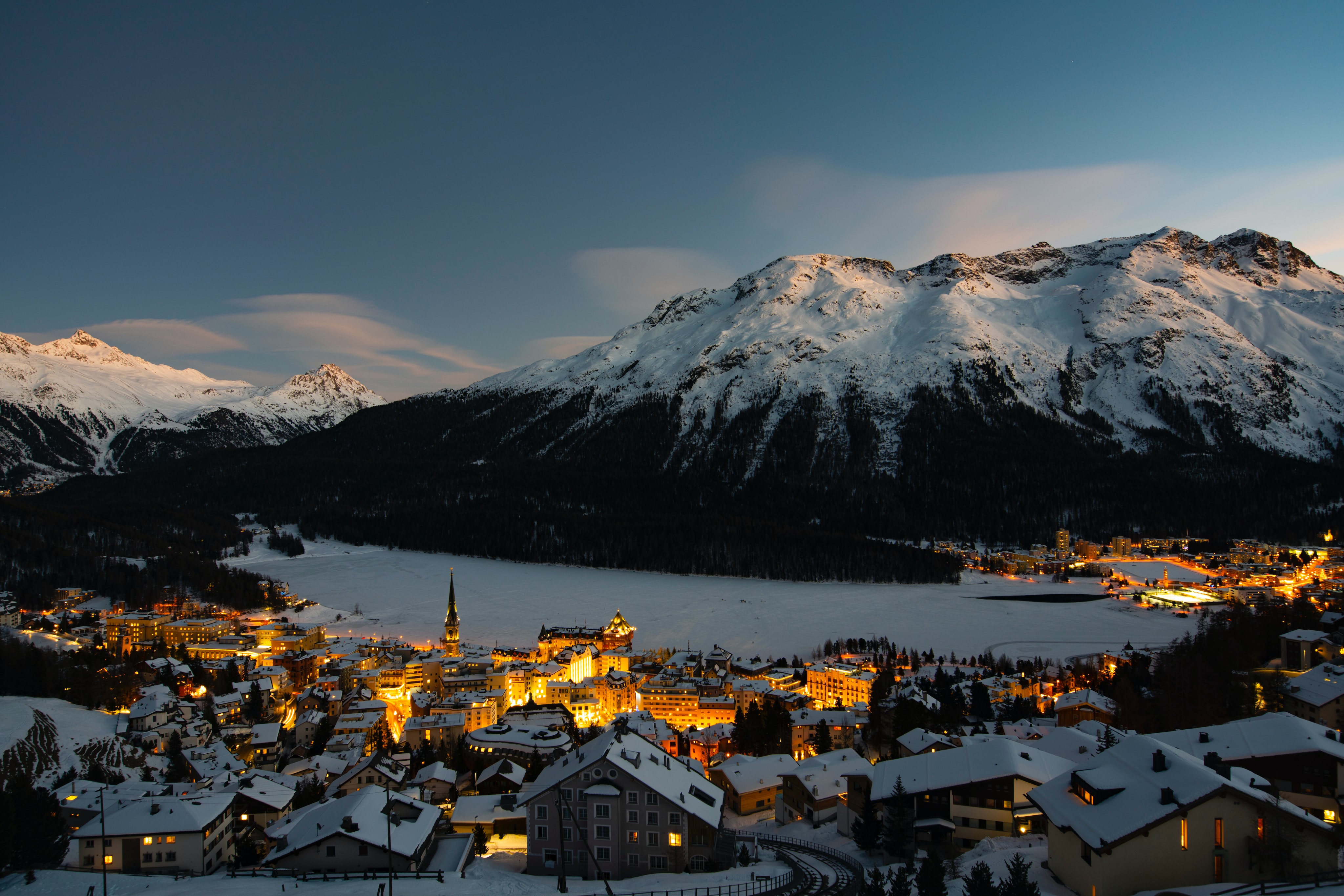 Engadin, St Moritz Switzerland Photo