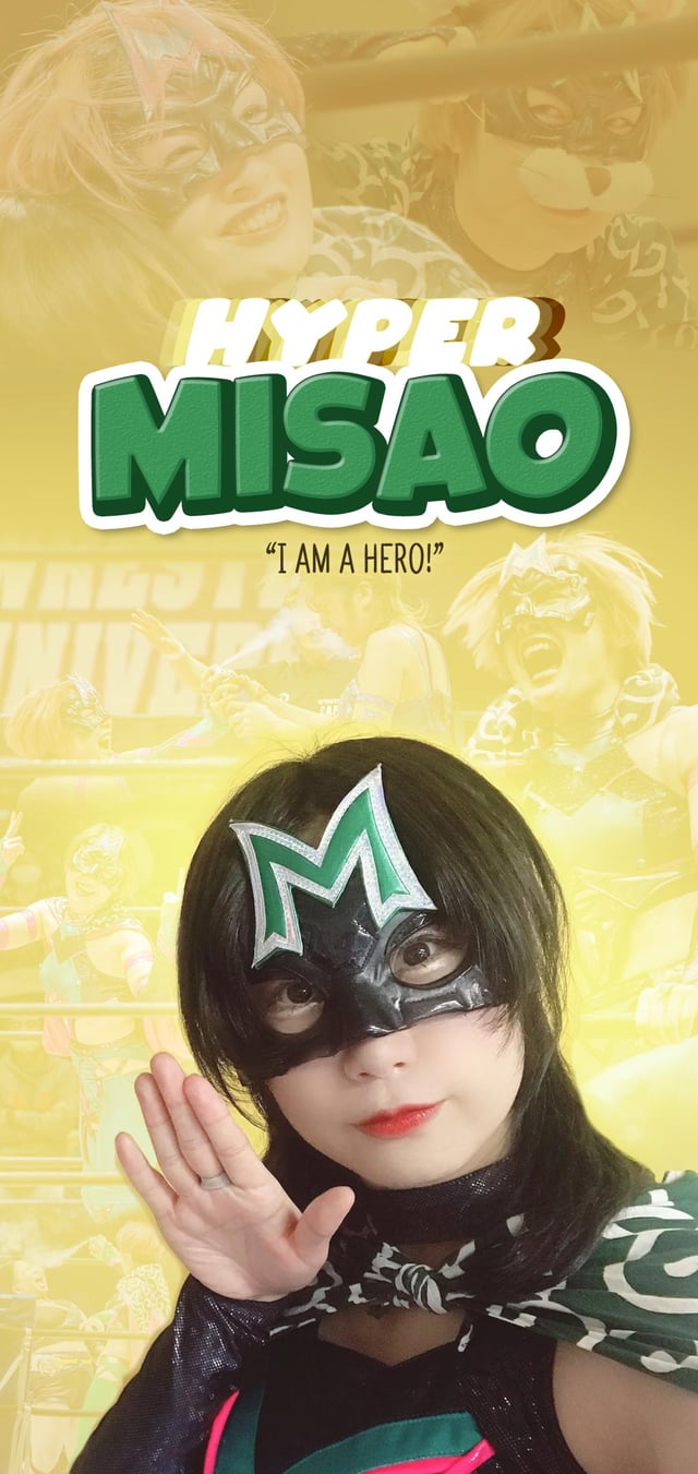 I made a Hyper Misao wallpaper