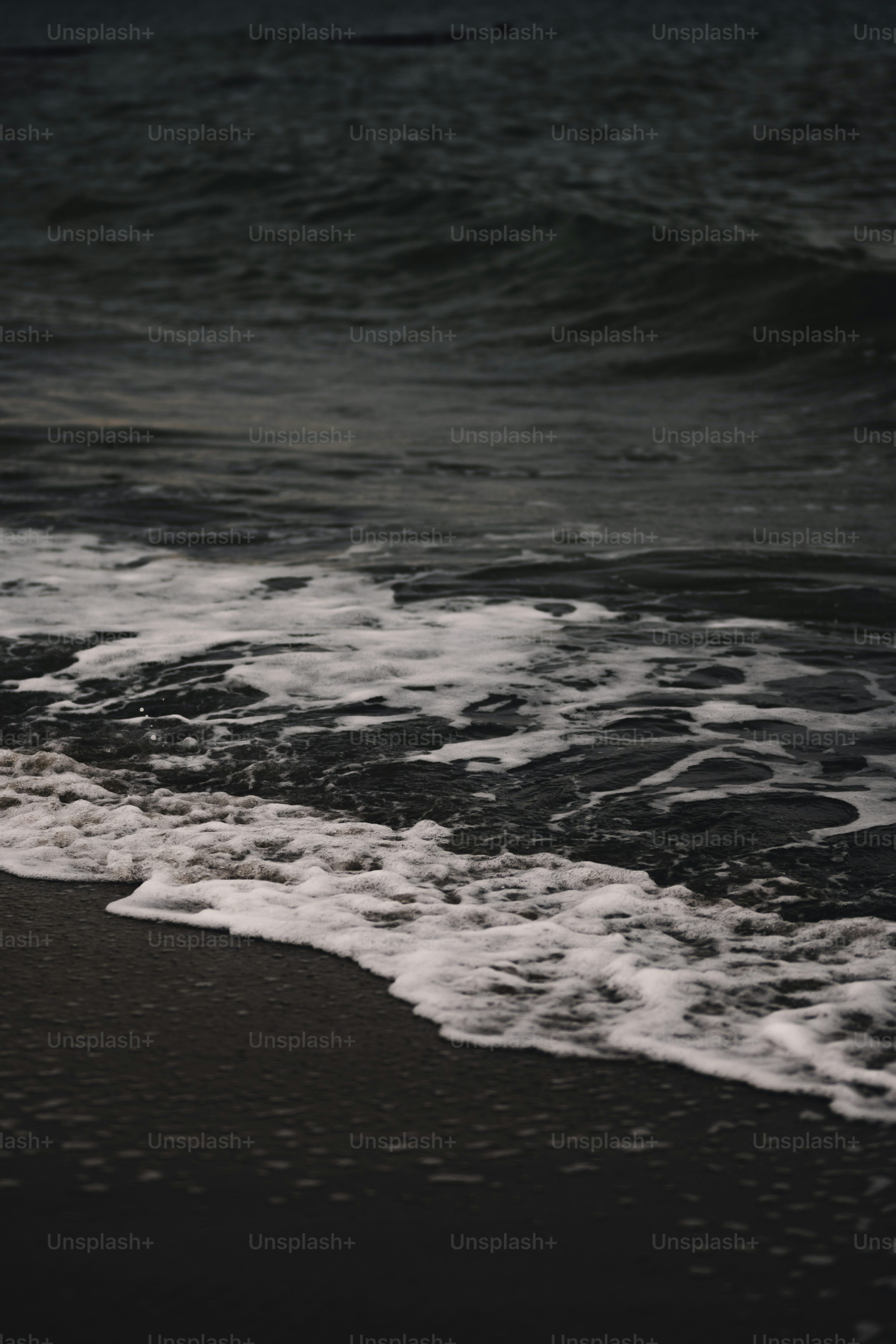 Beach Black And White Picture