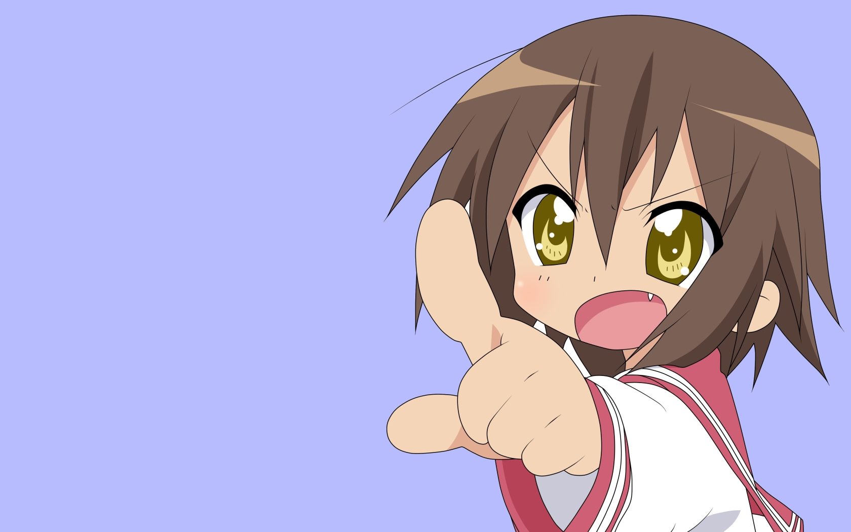 Misao Kusakabe Anime Lucky Star Wallpaper
