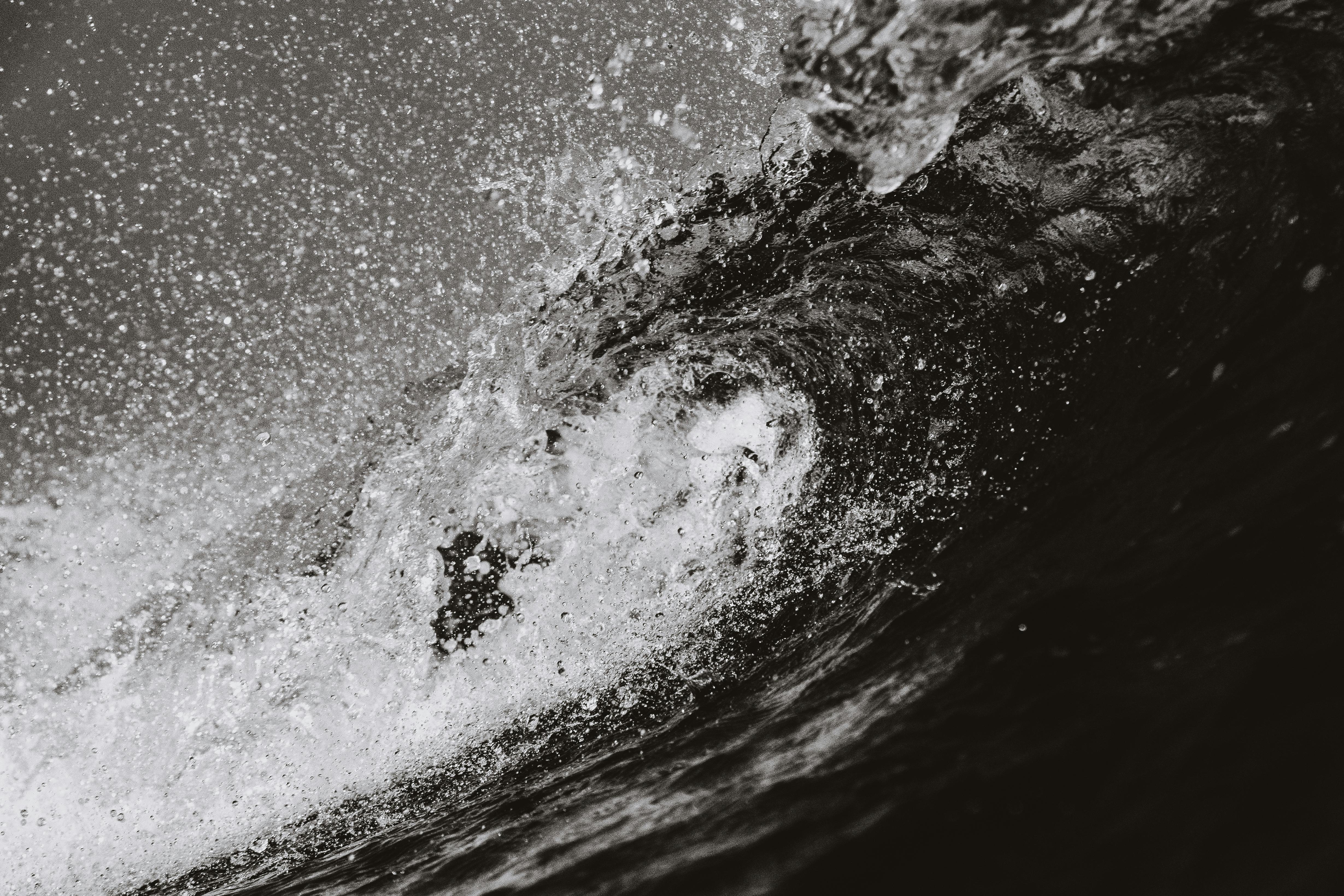 Ocean Black And White Photo, Download