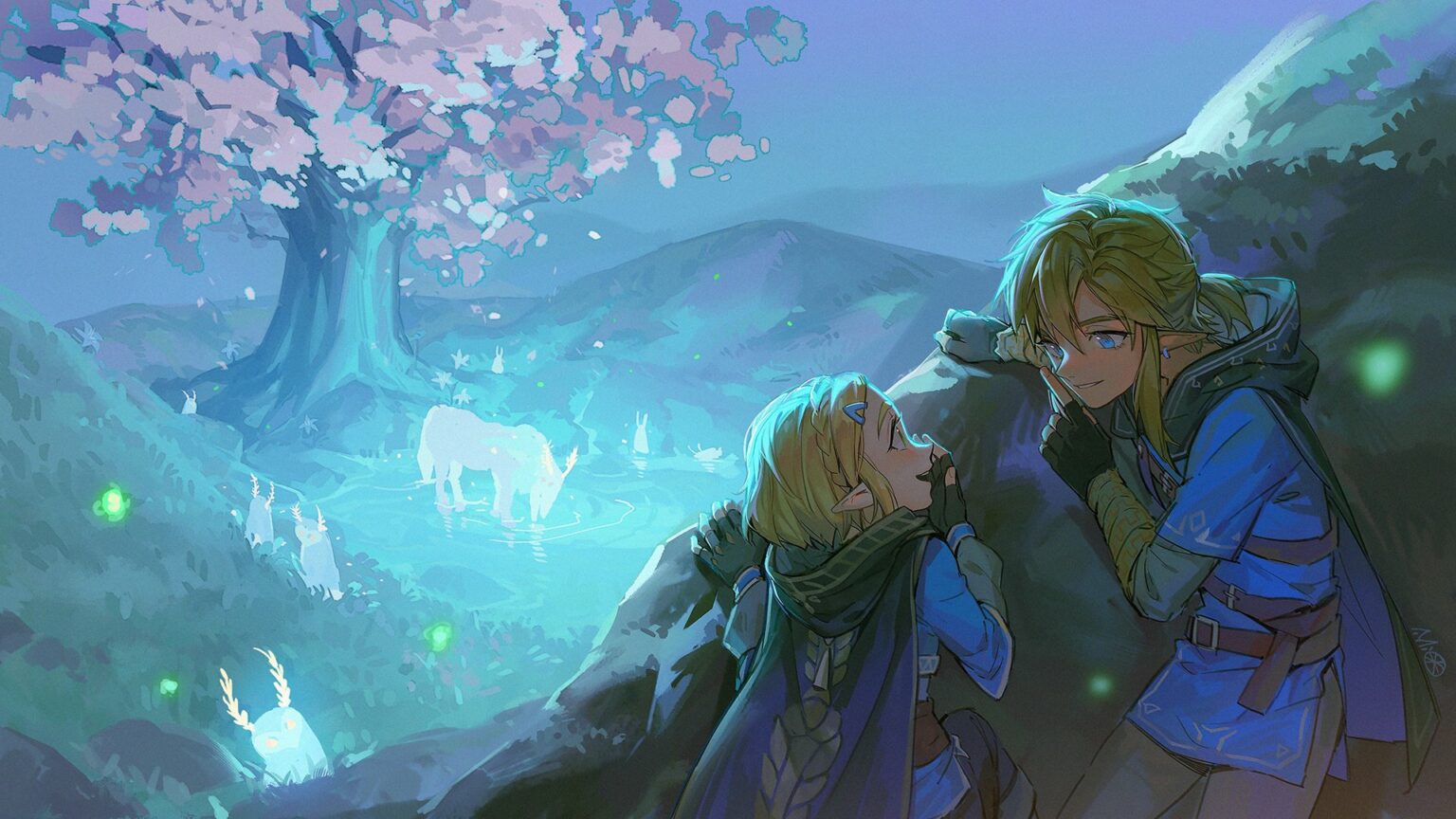 Zelda Lord Of The Mountain Fanart
