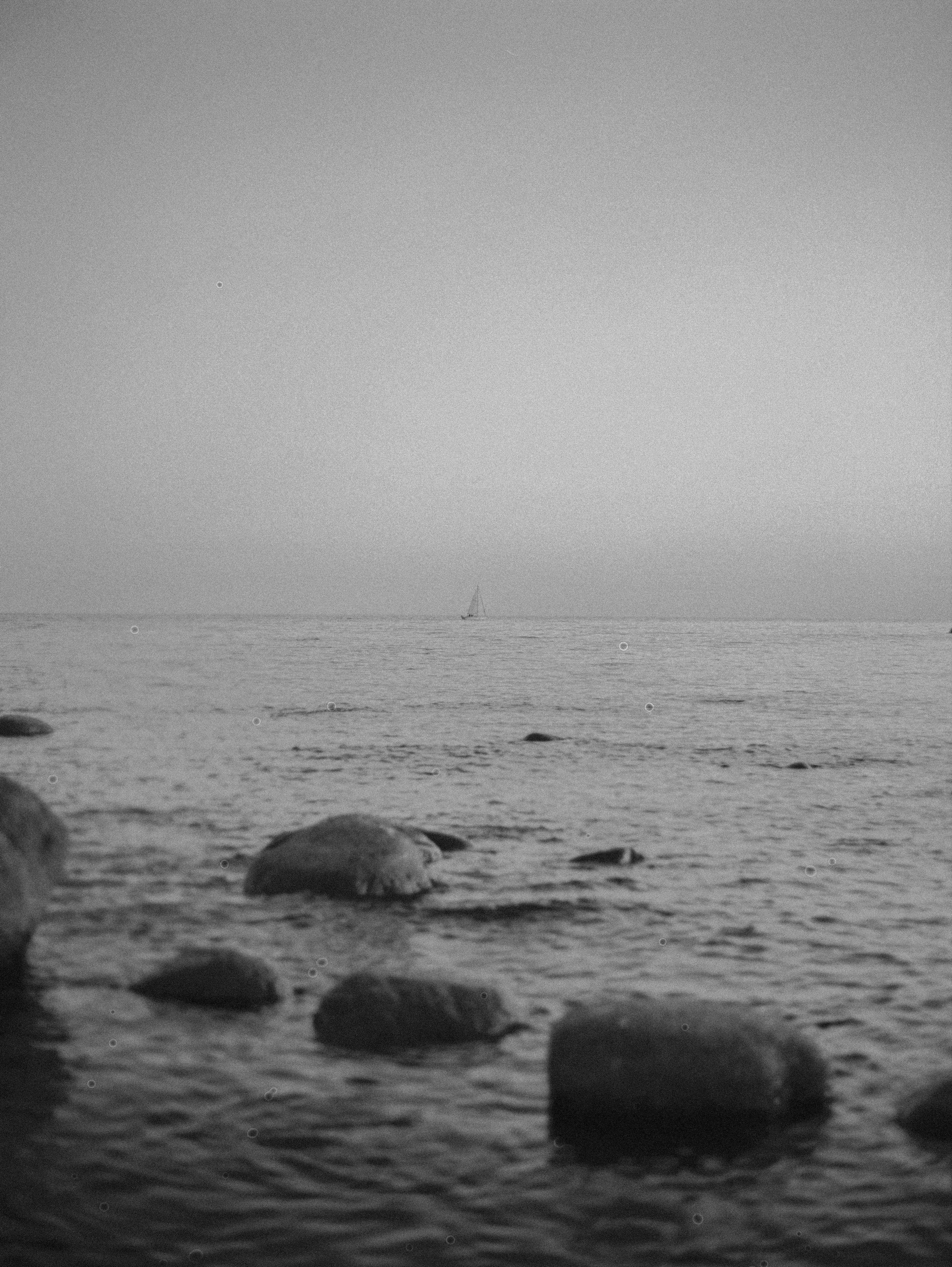 Ocean Black And White Photo, Download