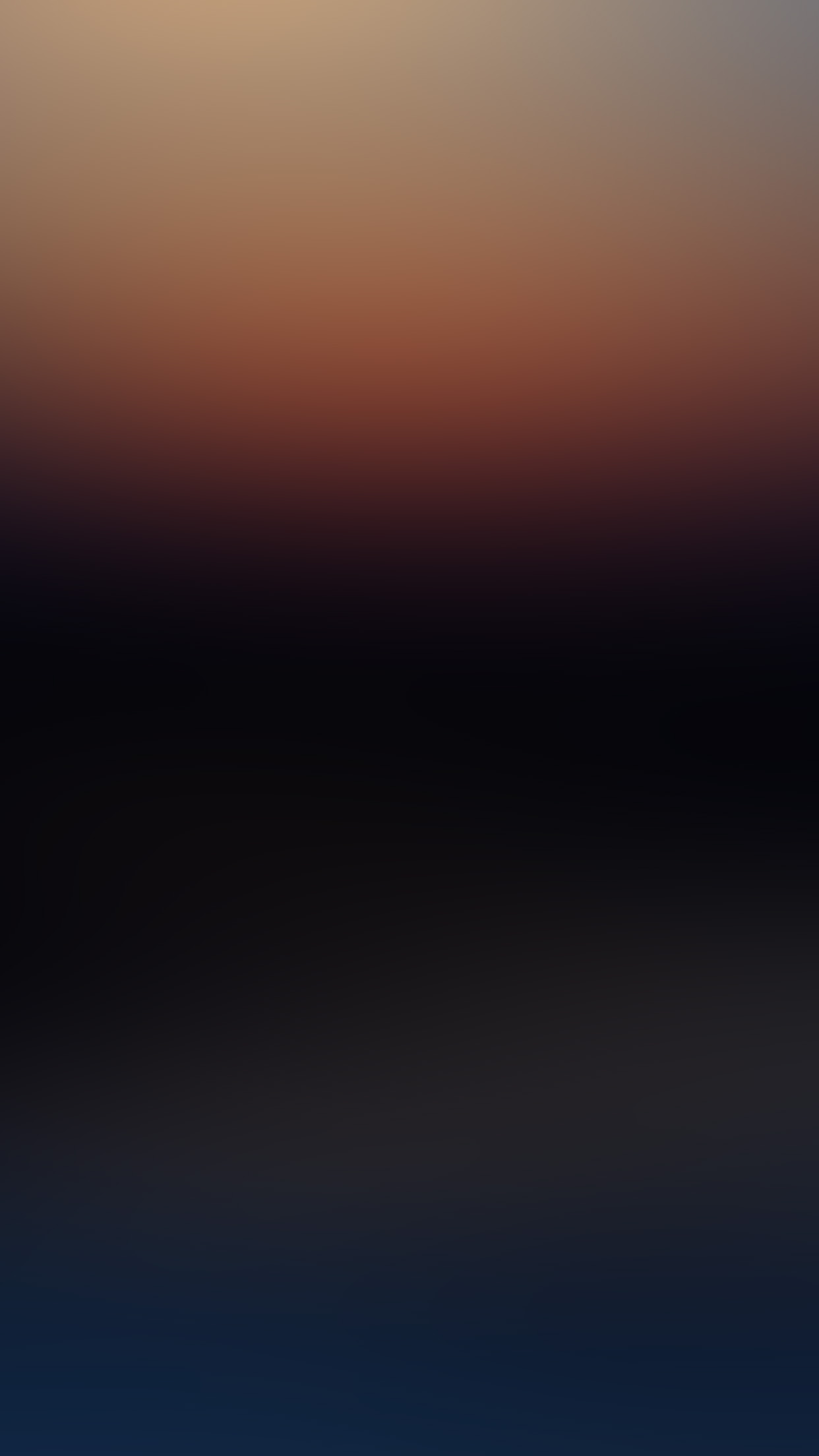 Sunset Dark Blur Gradation Wallpaper