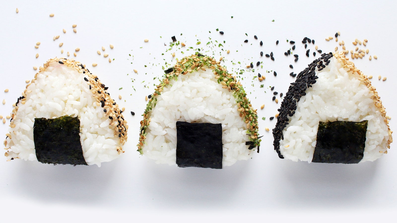Easy Onigiri, Three Ways Recipe. Bon