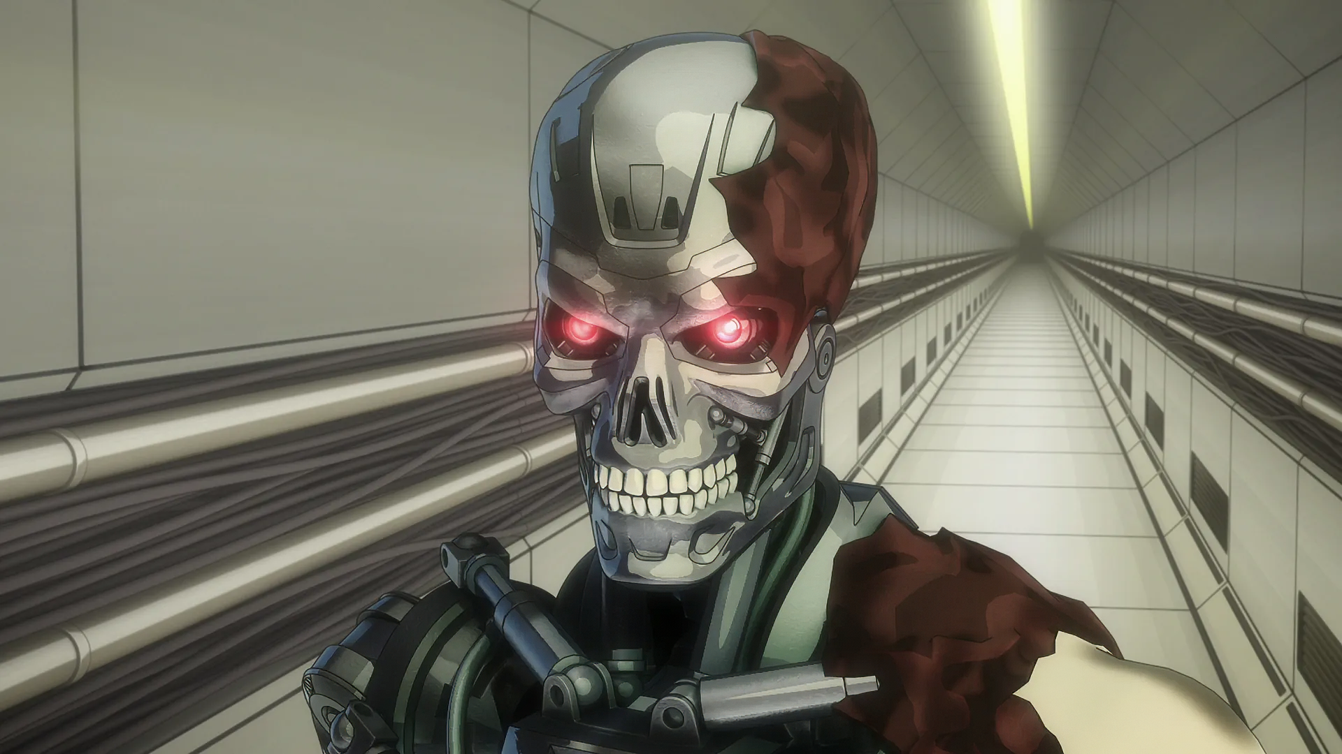 Terminator Zero: Epic Anime HD Wallpaper
