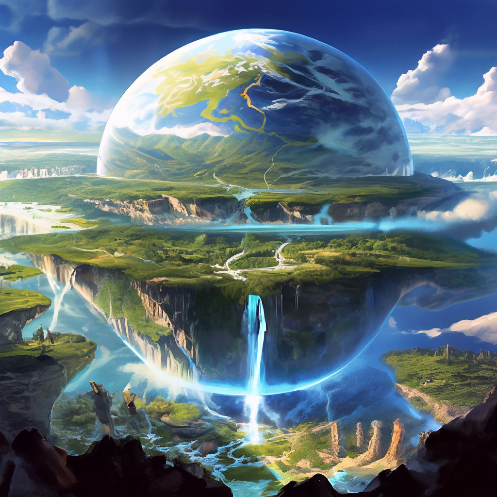 Atmosphere, biosphere, hydrosphere