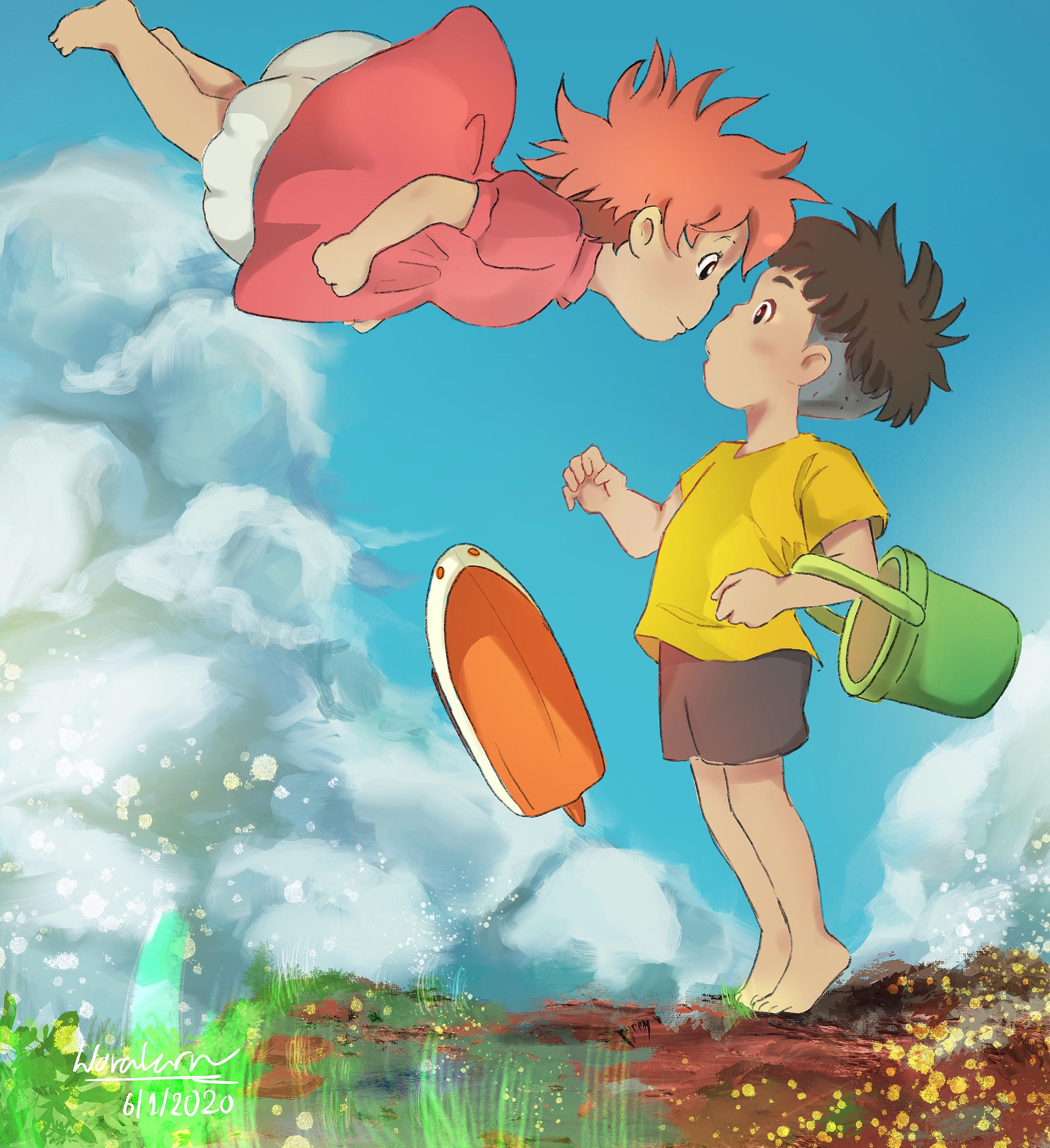 Ponyo drawing