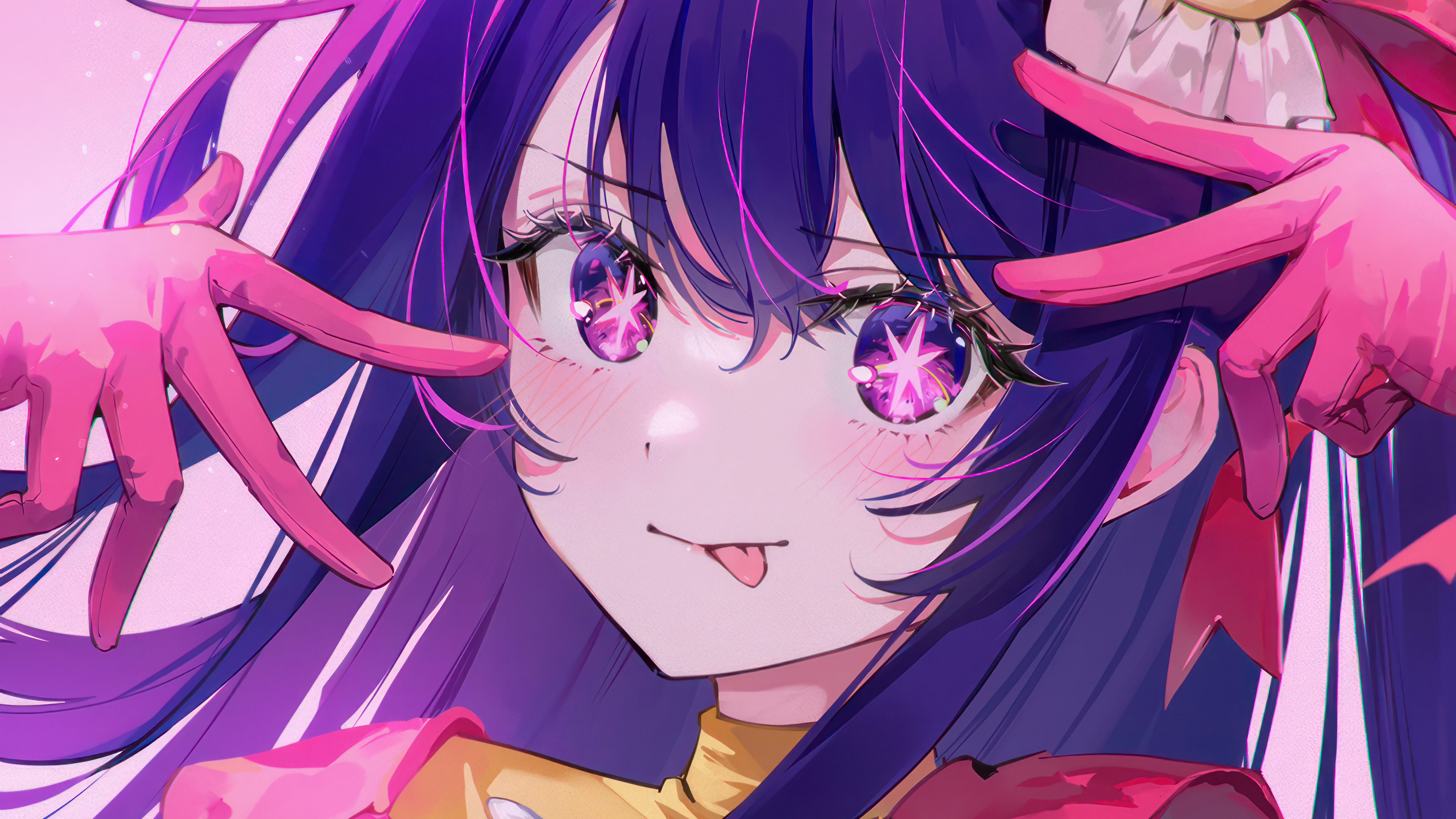 Ai Hoshino Oshi no Ko Art Wallpaper 4K