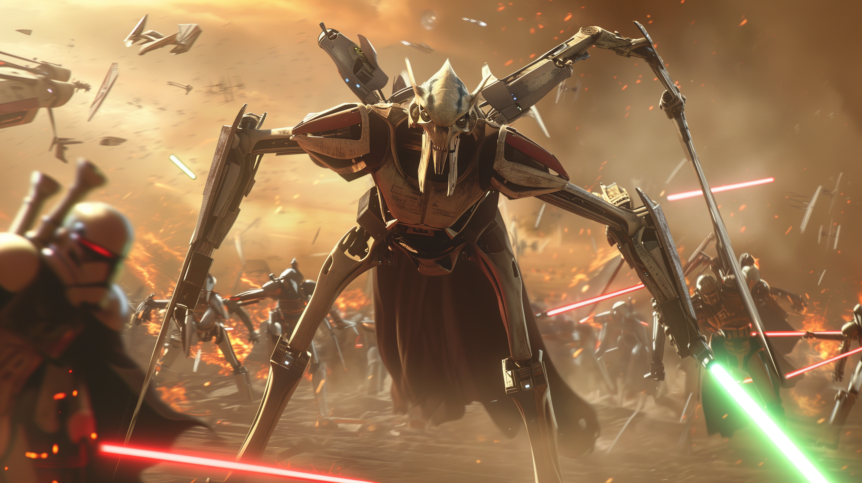 Star Wars General Grievous HD Wallpaper