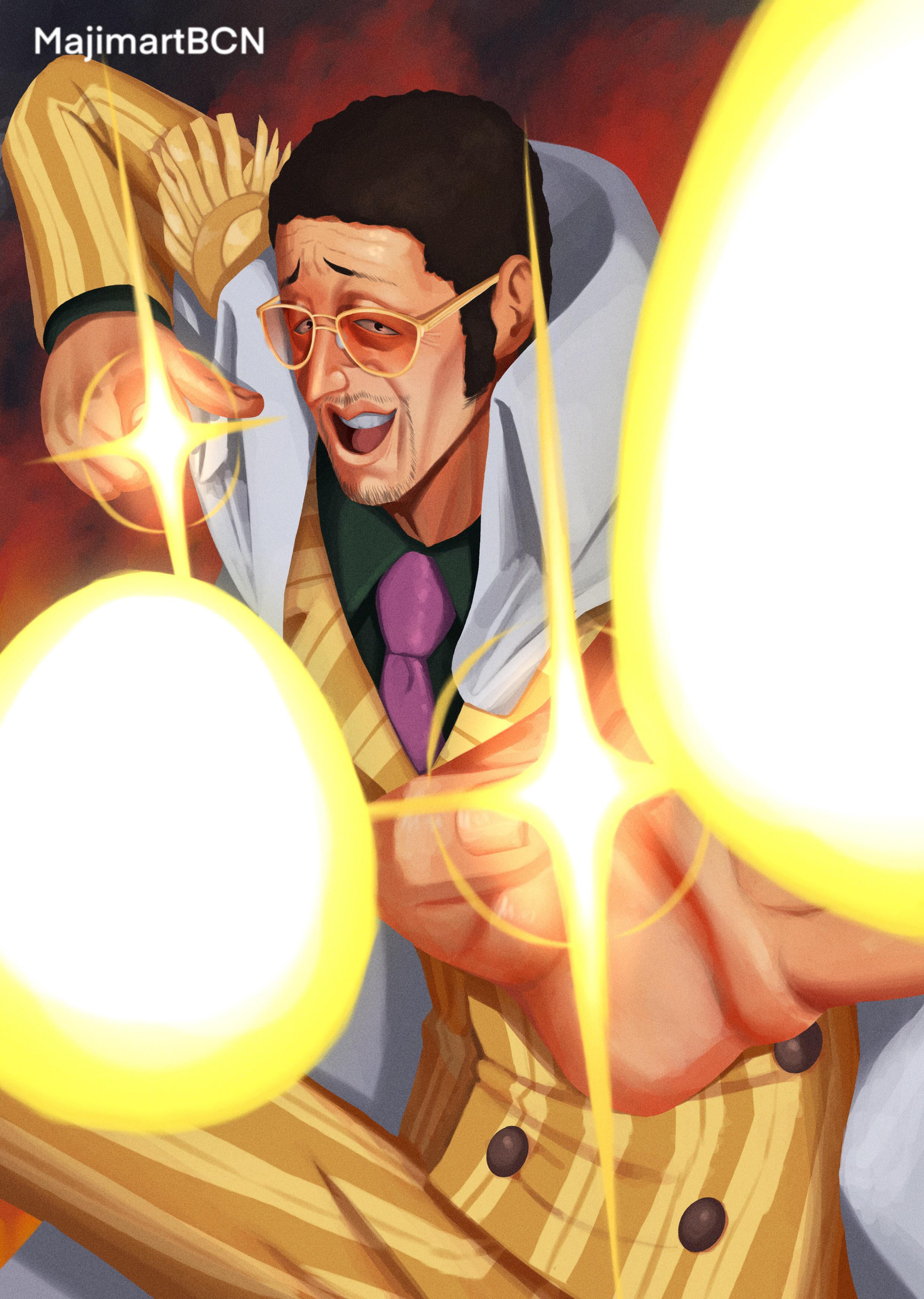 mischievous act in Marineford! Fanart