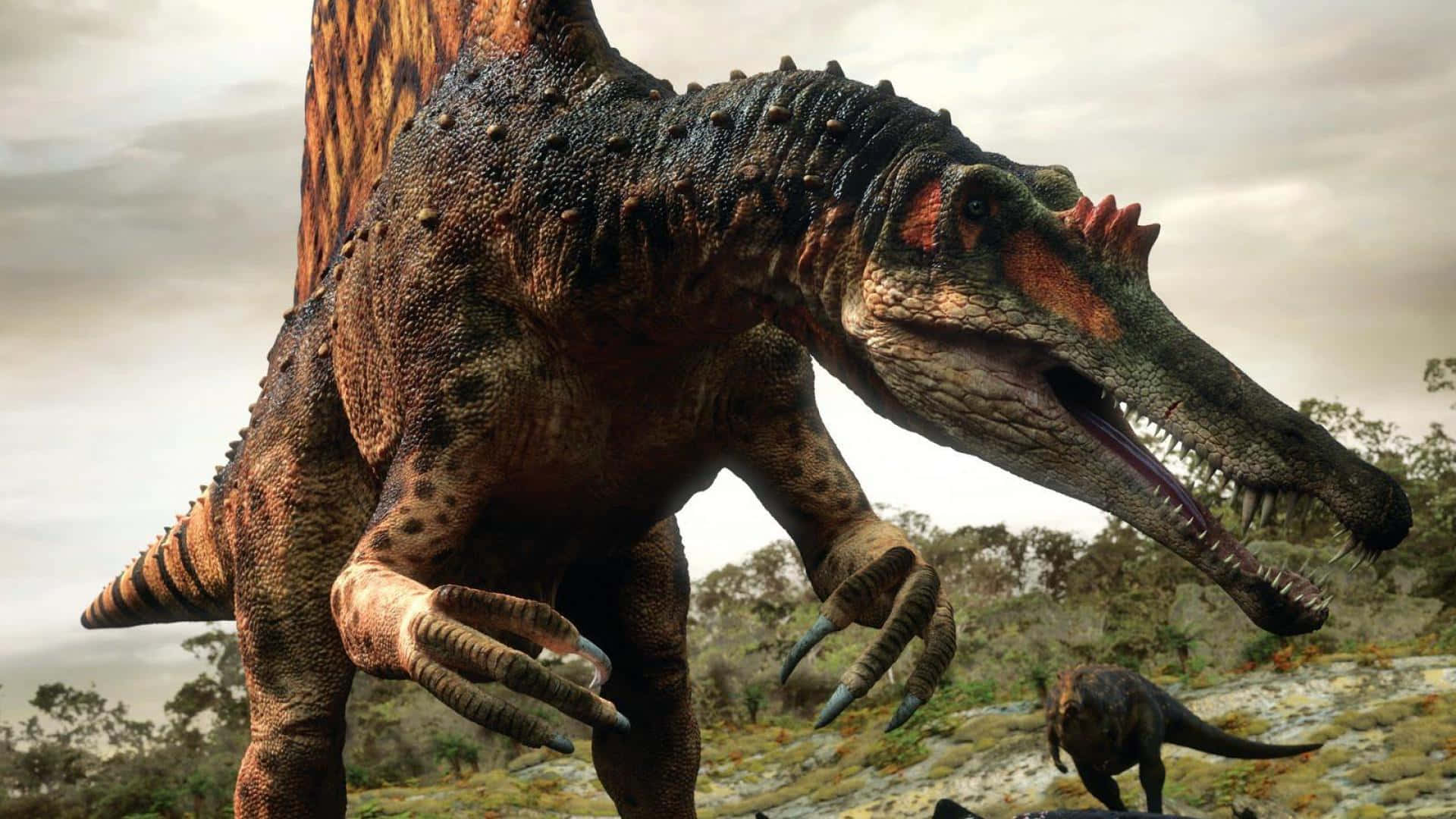 Download An Awestruck Spinosaurus