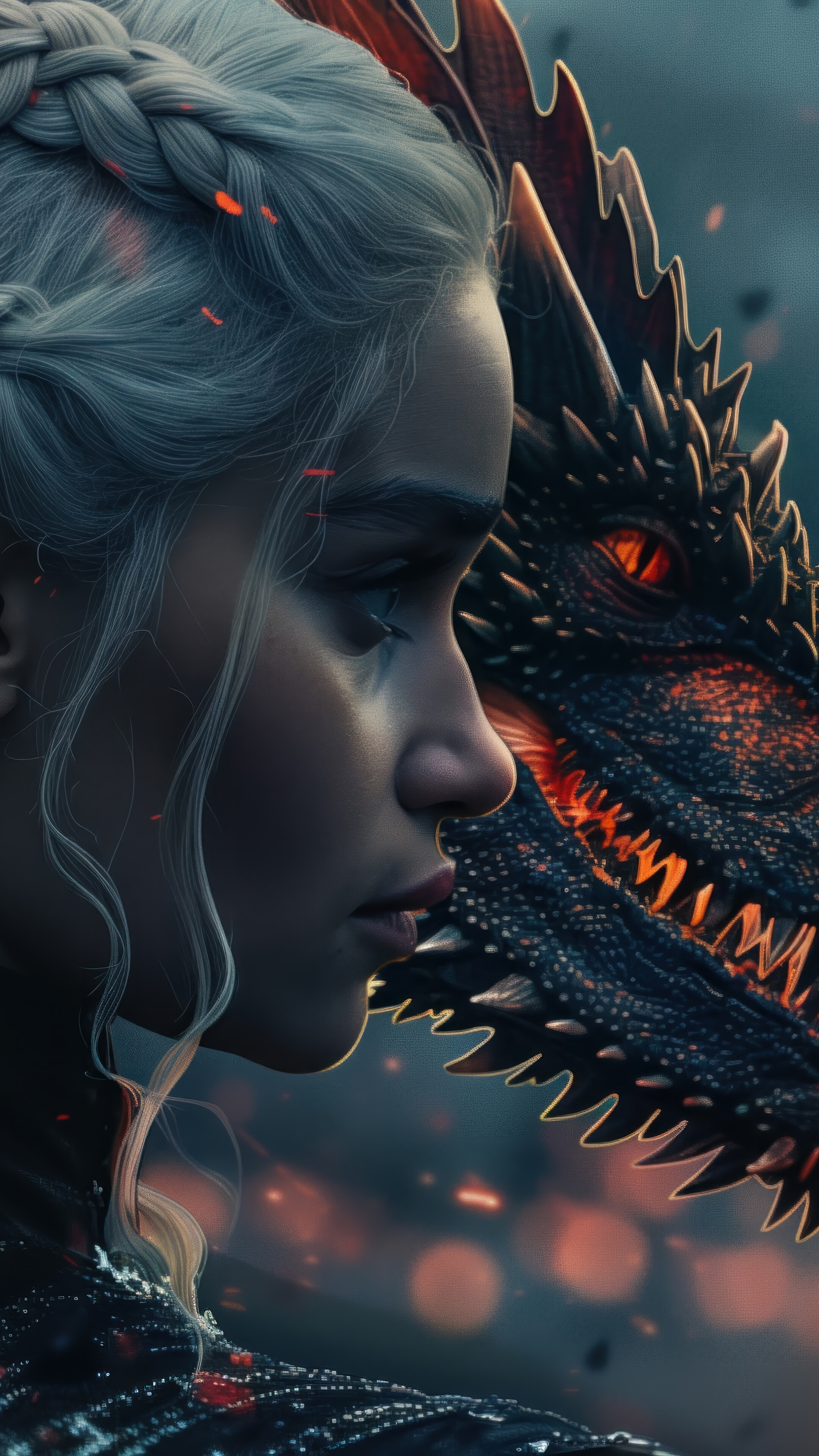 Daenerys Dragon Game of Thrones 4K