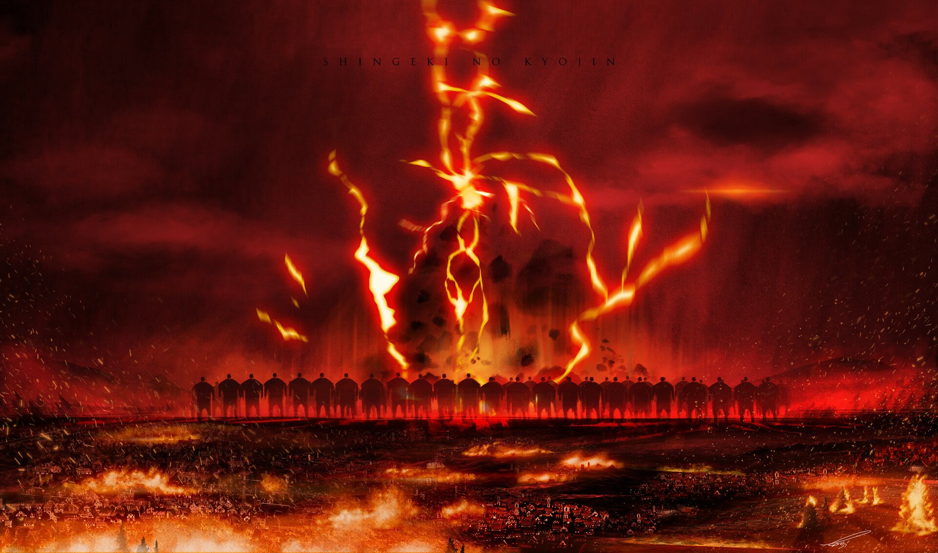 Anime Attack On Titan HD Wallpaper