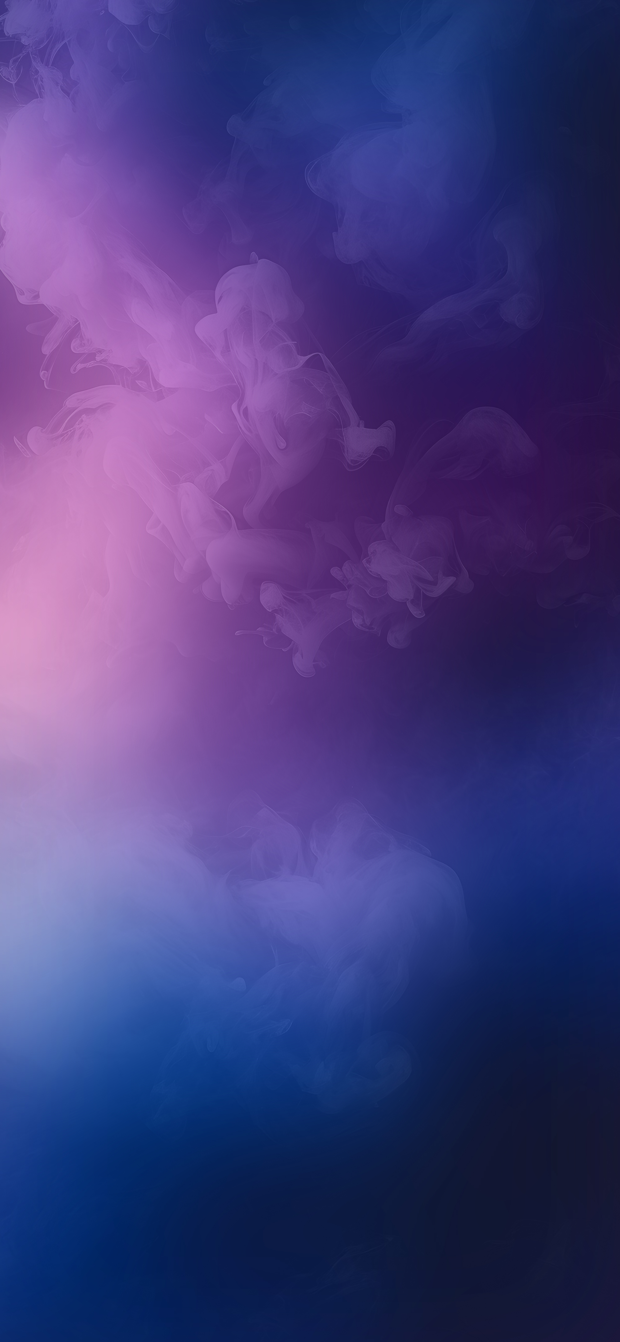Purple Blue Smoke Wallpaper