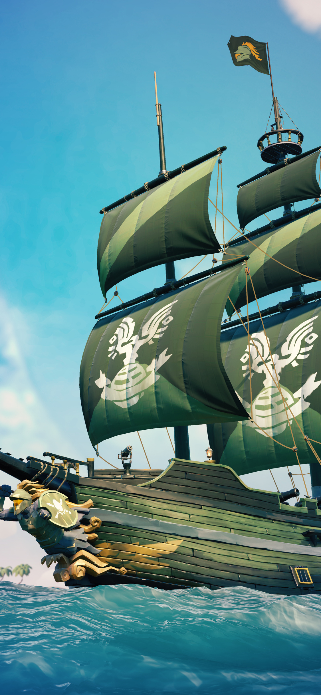 Thieves Spartan Ship 8k iPhone XS