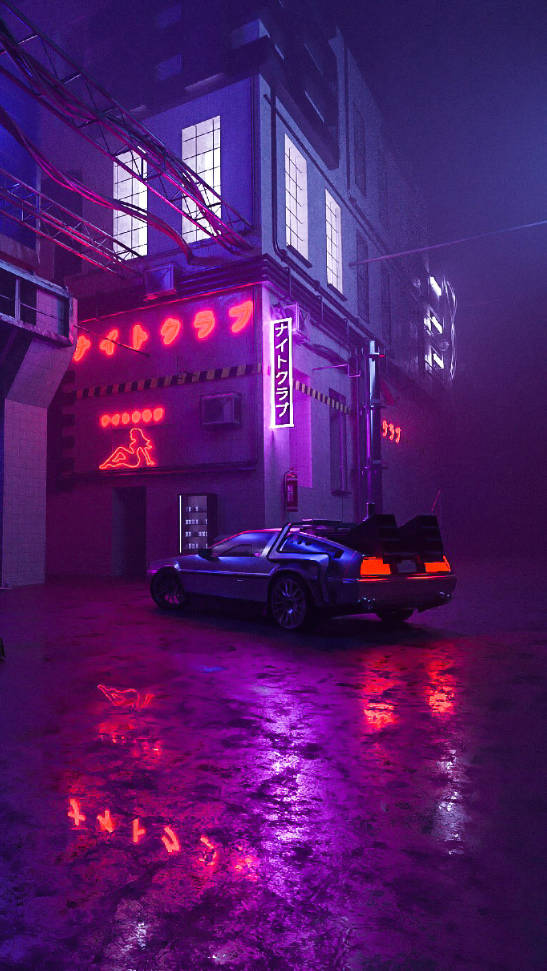 DELOREAN PHONE WALLPAPER HD