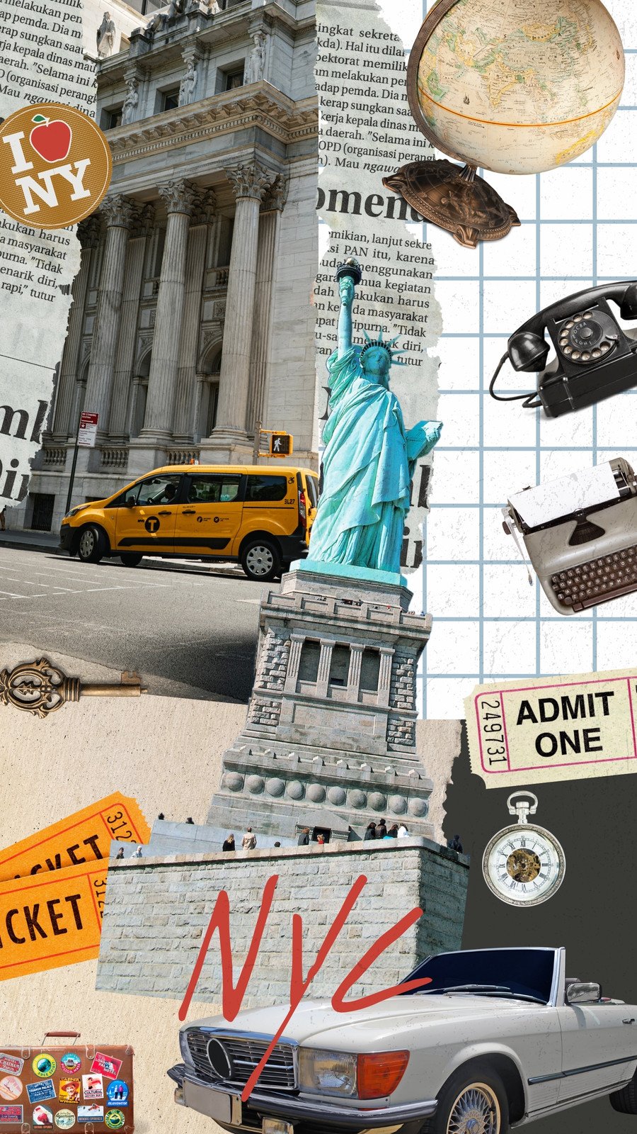 vintage phone wallpaper