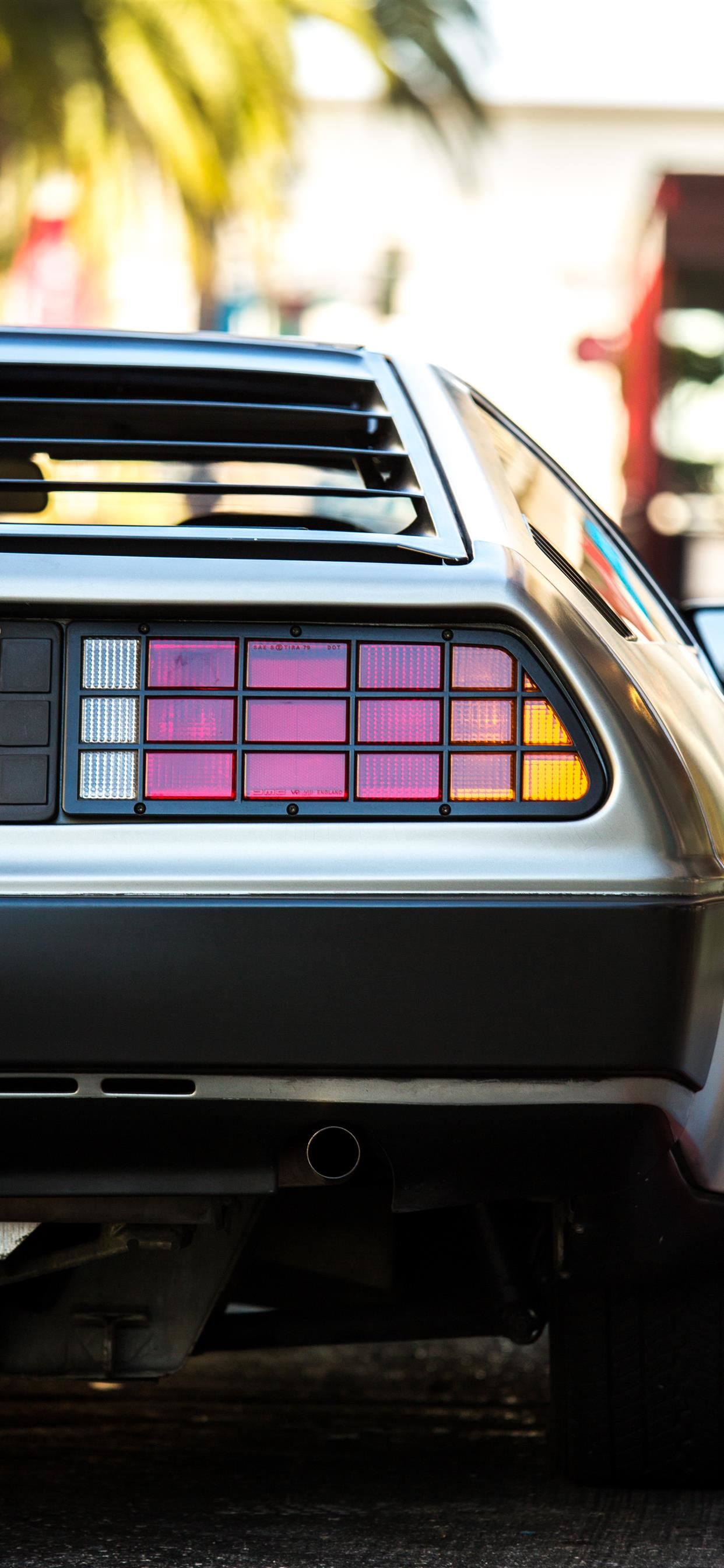 delorean iPhone Wallpaper Free Download