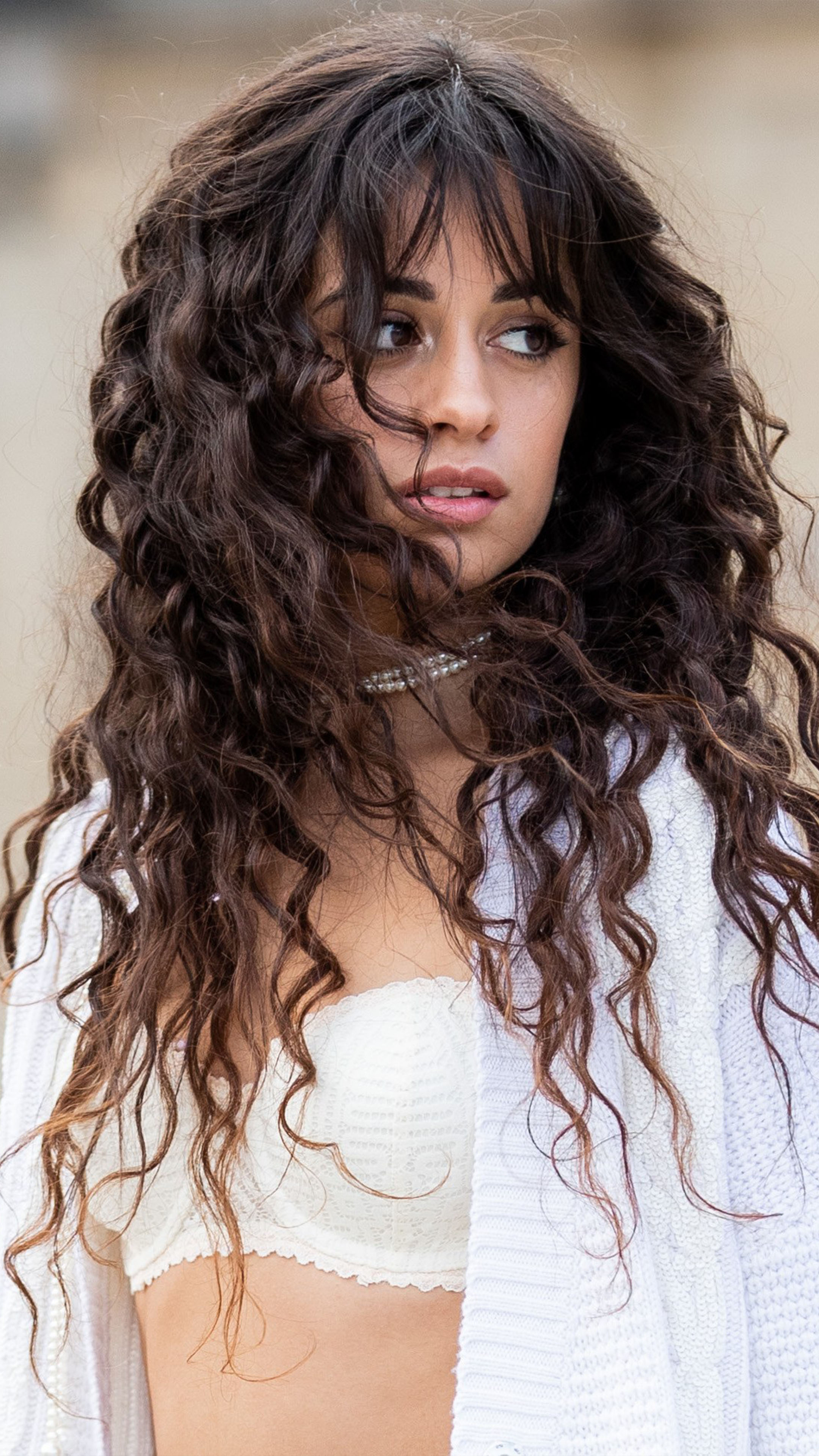 Camila Cabello Curly Hair 2019 4K Ultra