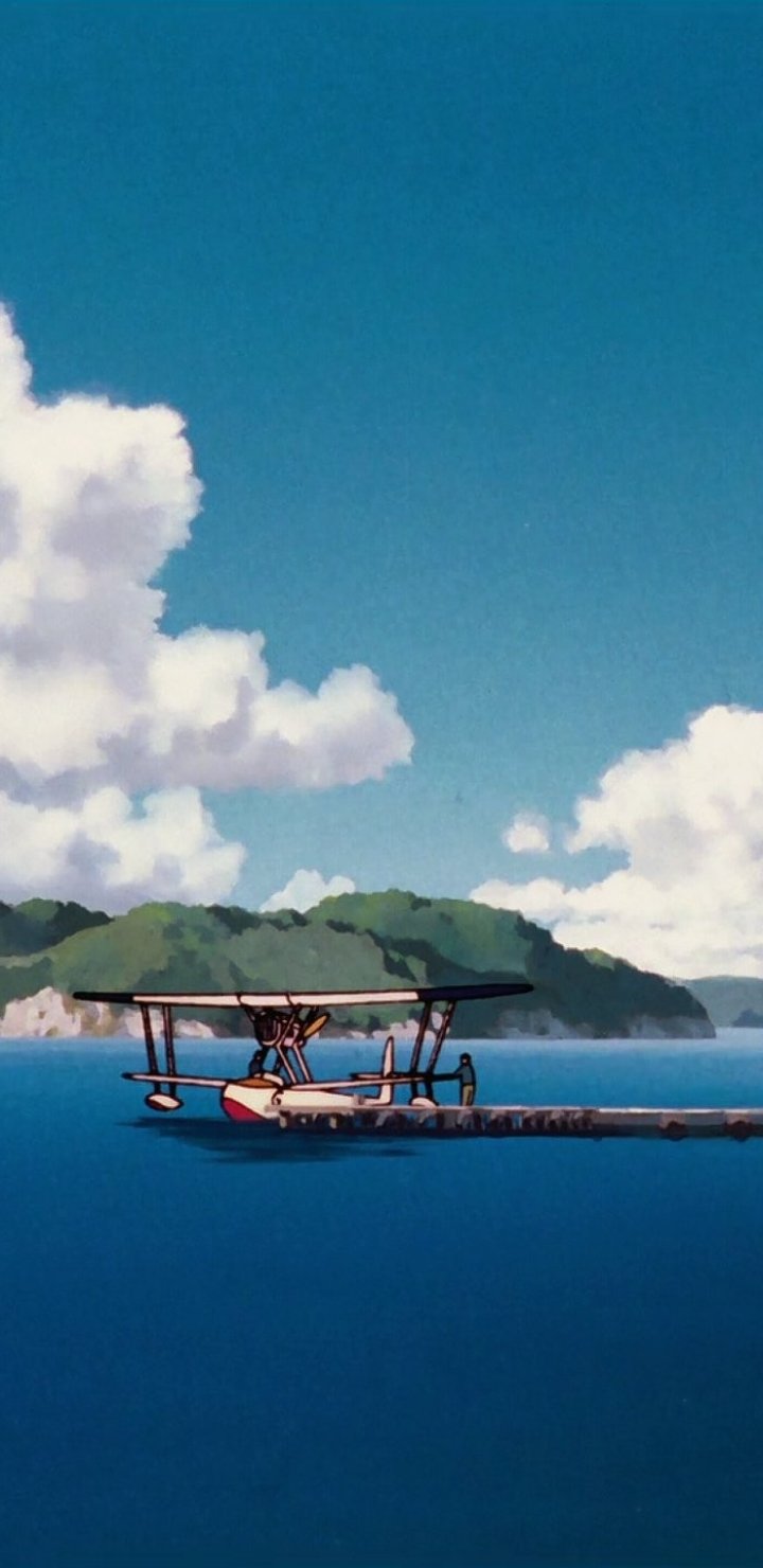 Porco Rosso Phone Wallpaper