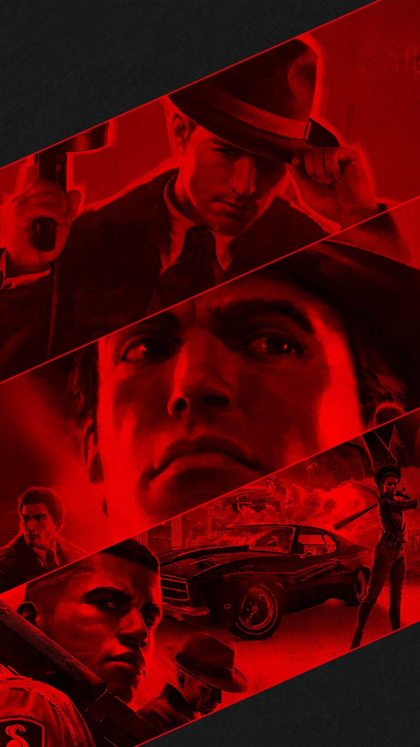 Mafia Definitive Trilogy Game Poster 4K