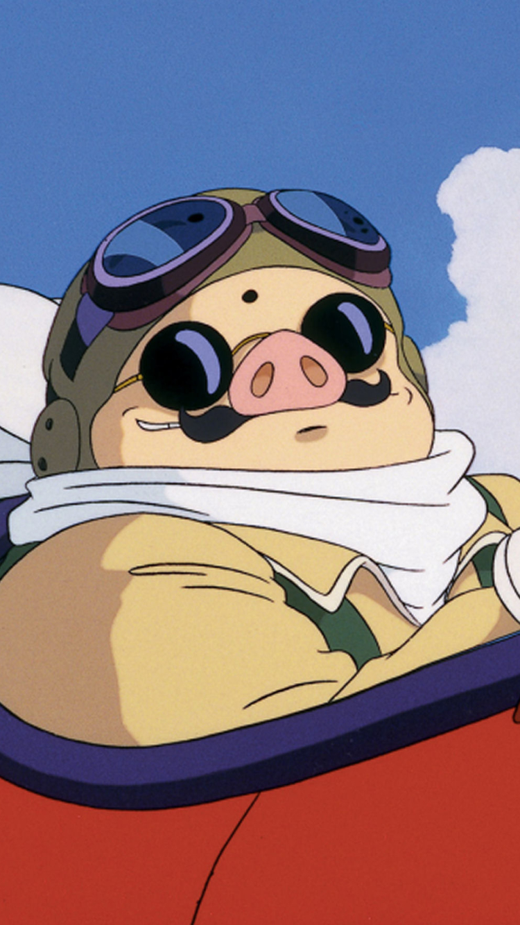 Anime Porco Rosso Phone Wallpaper