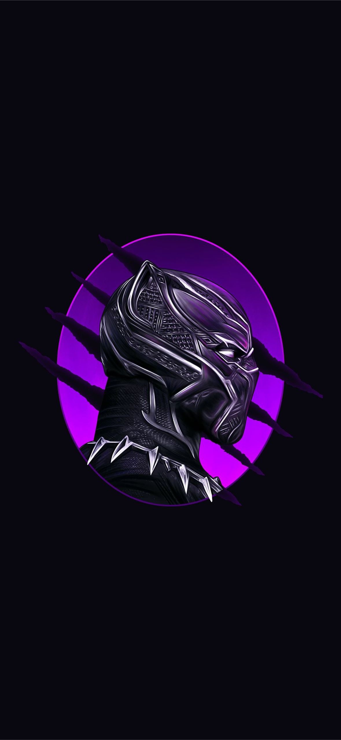 black panther marvel iPhone Wallpaper