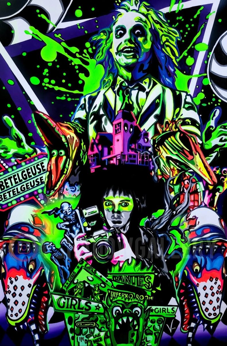 Beetlejuice- Poster PRINT