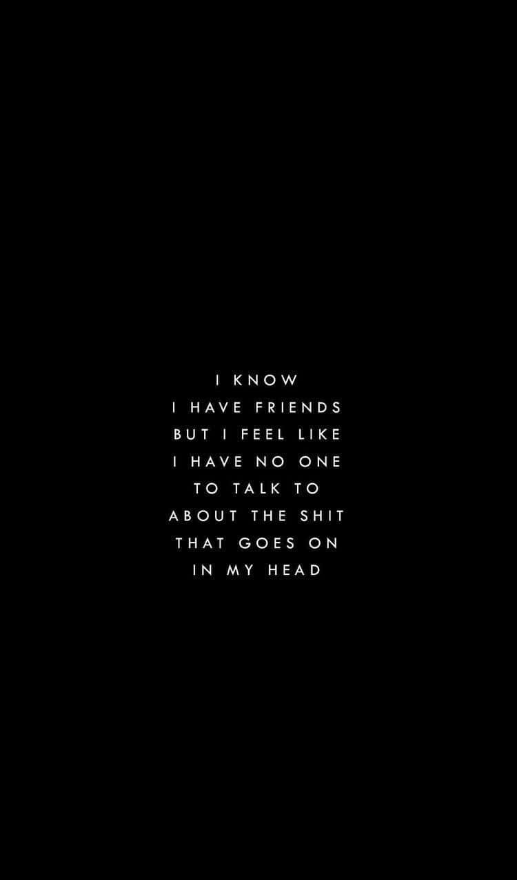 Anxiety with the Right iPhone Wallpaper