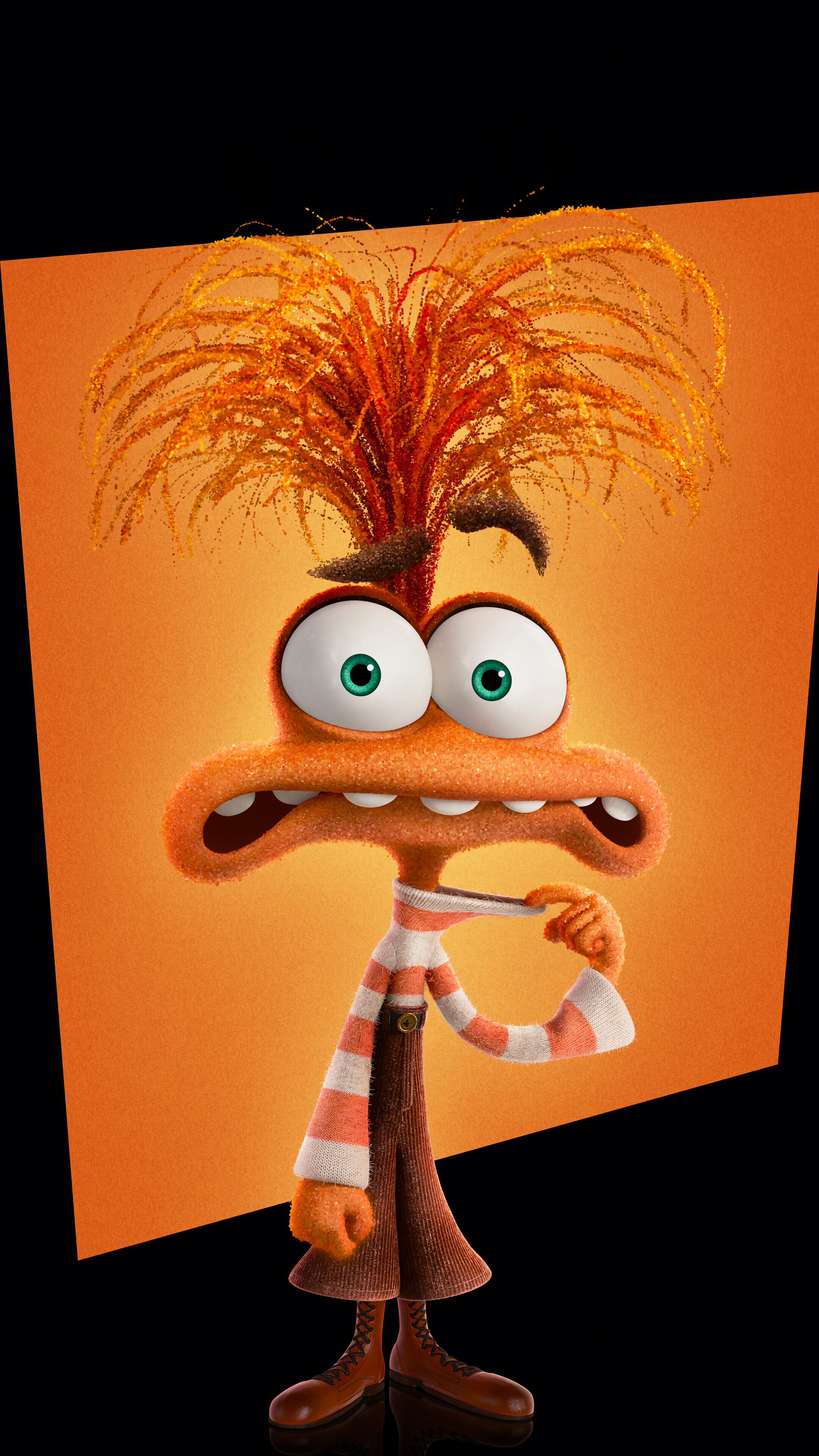 Anxiety 4K Wallpaper iPhone