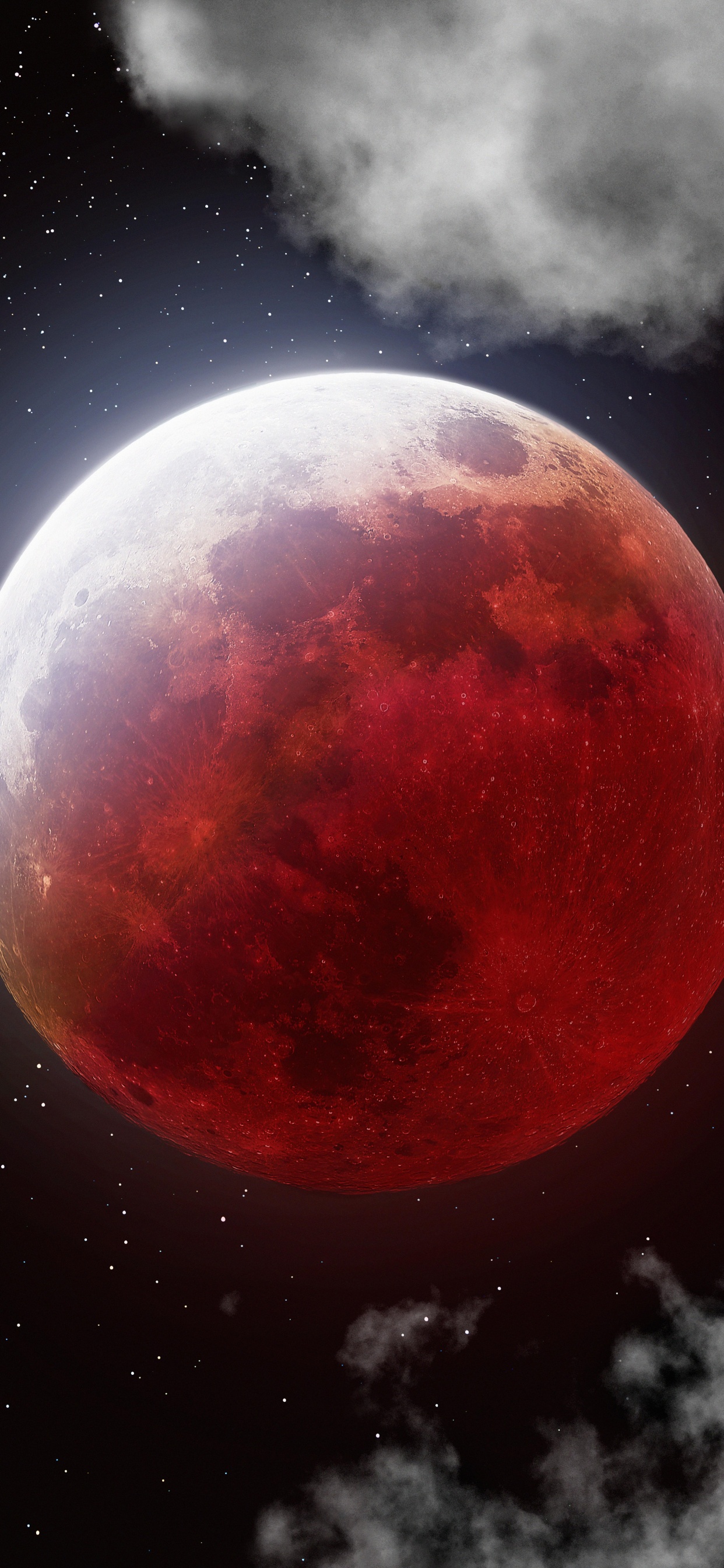 Lunar Eclipse Wallpaper 4K, 8K, Blood