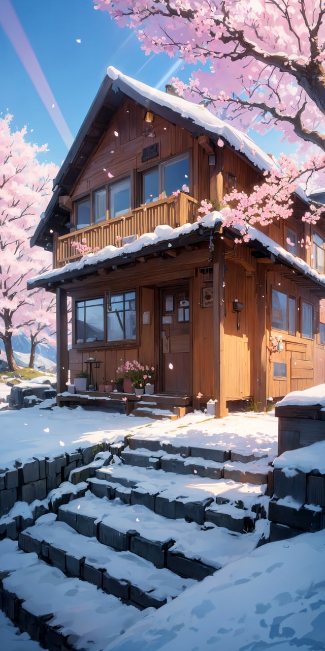 Cabin on the mountain