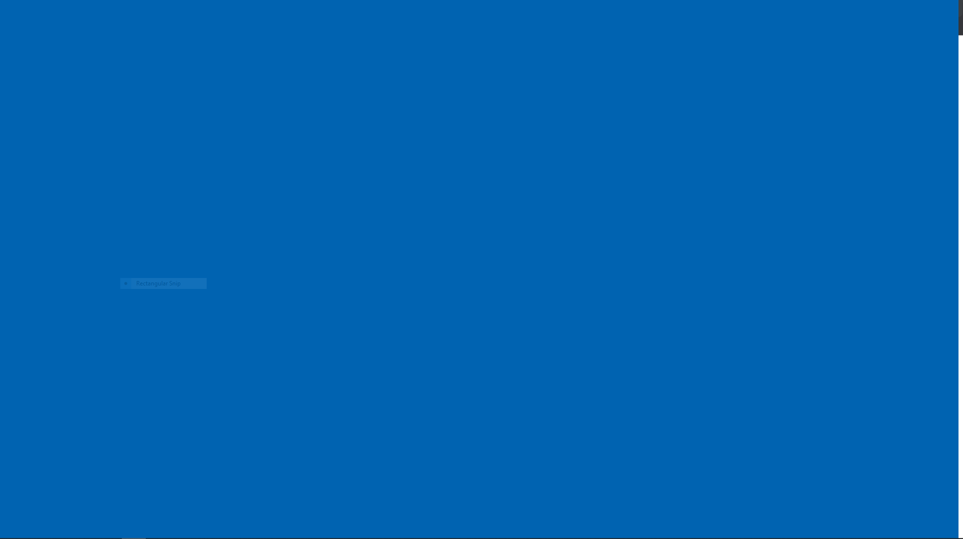 Blue screen instead of wall paper