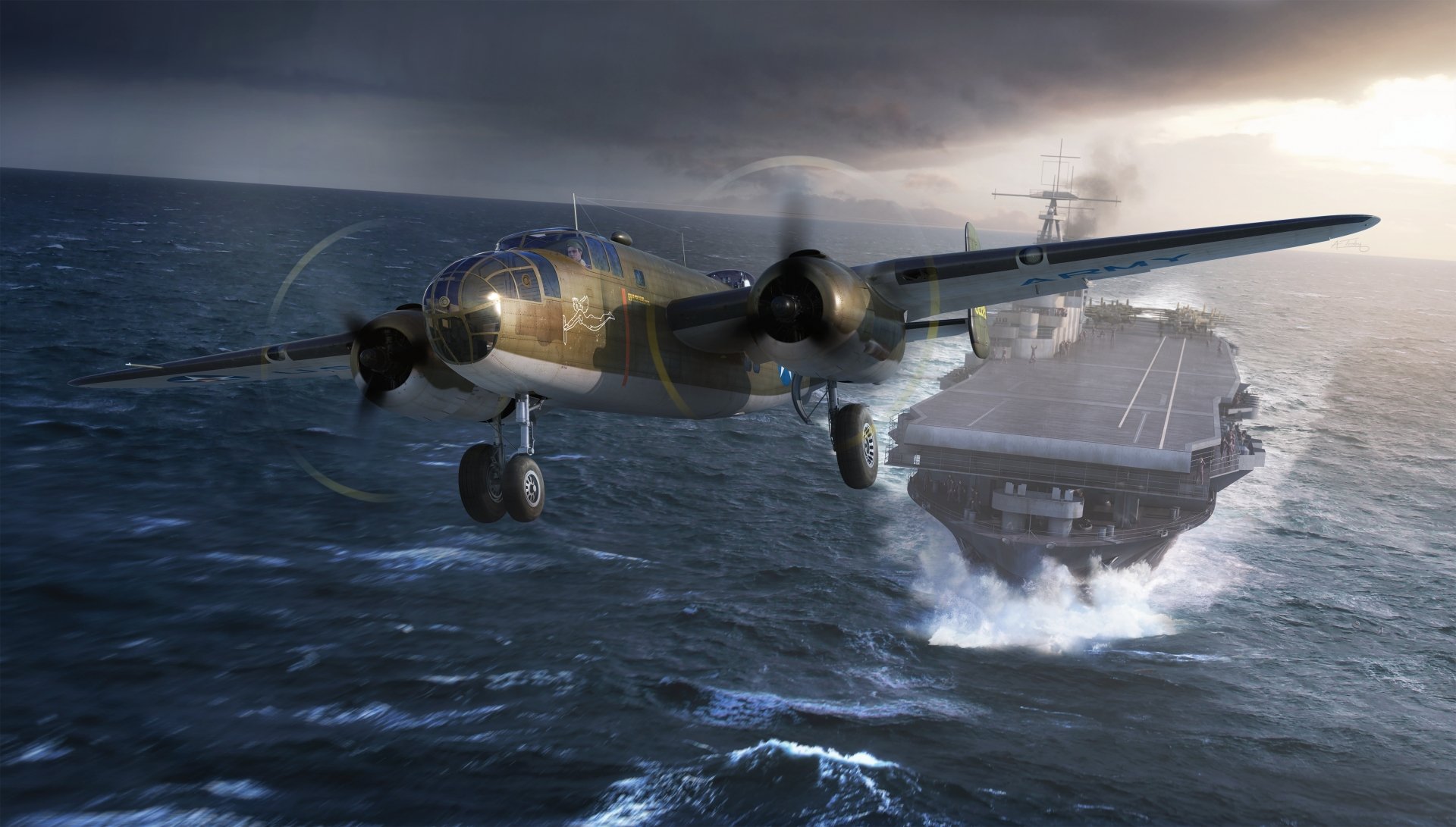 Download Aircraft Carrier Warplane