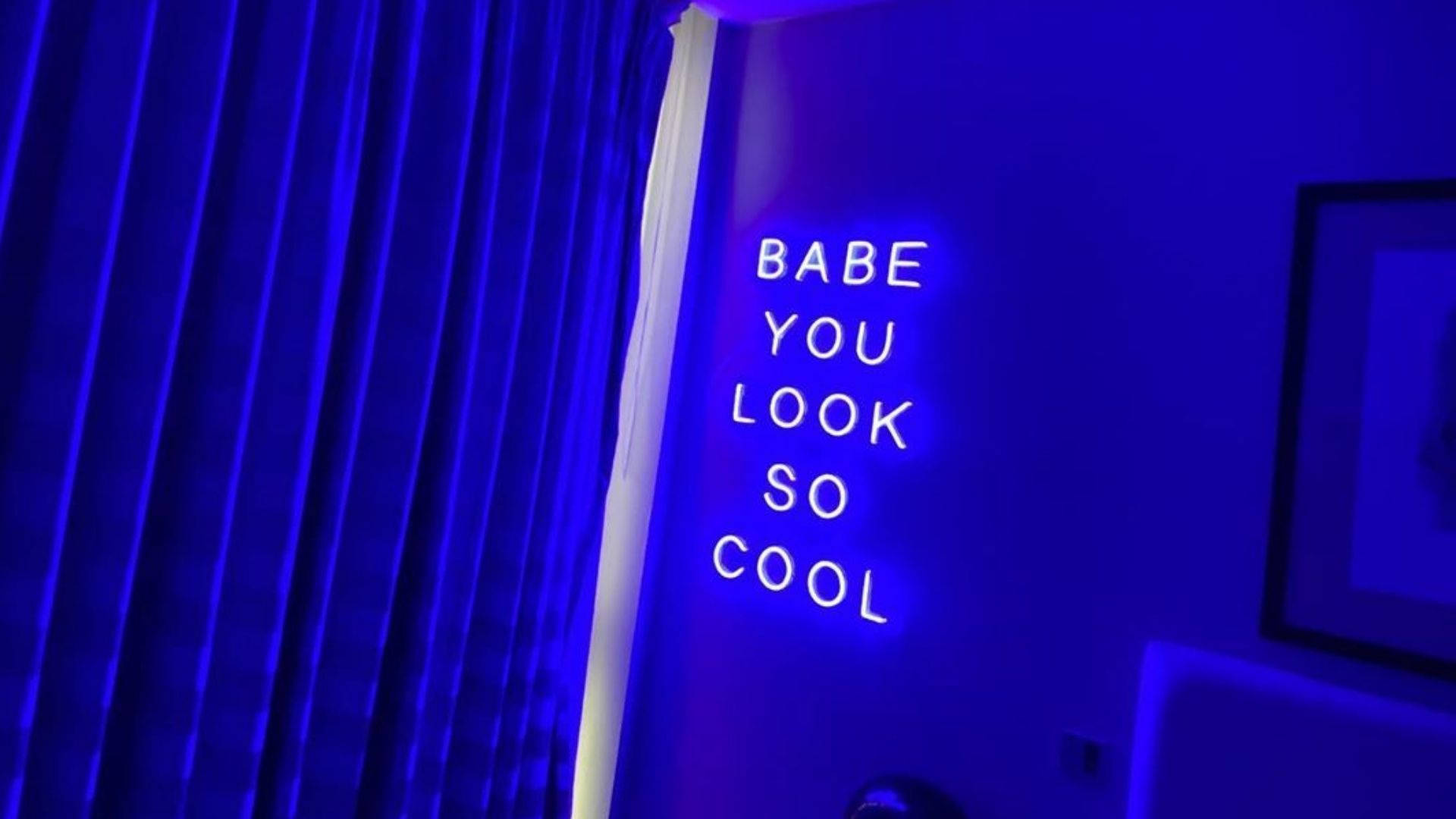 LED Signage Wallpaper