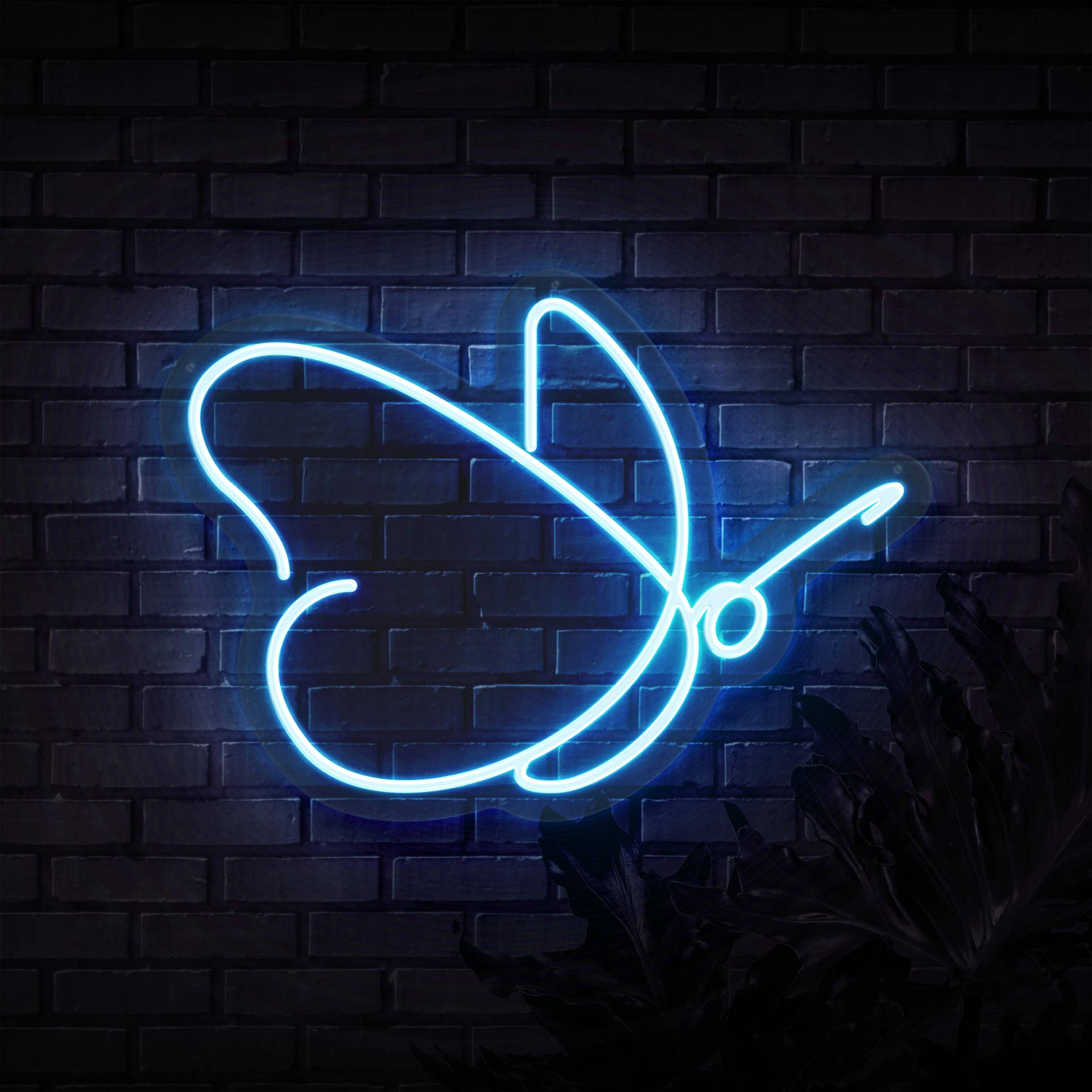 Led Butterfly Wallpaper